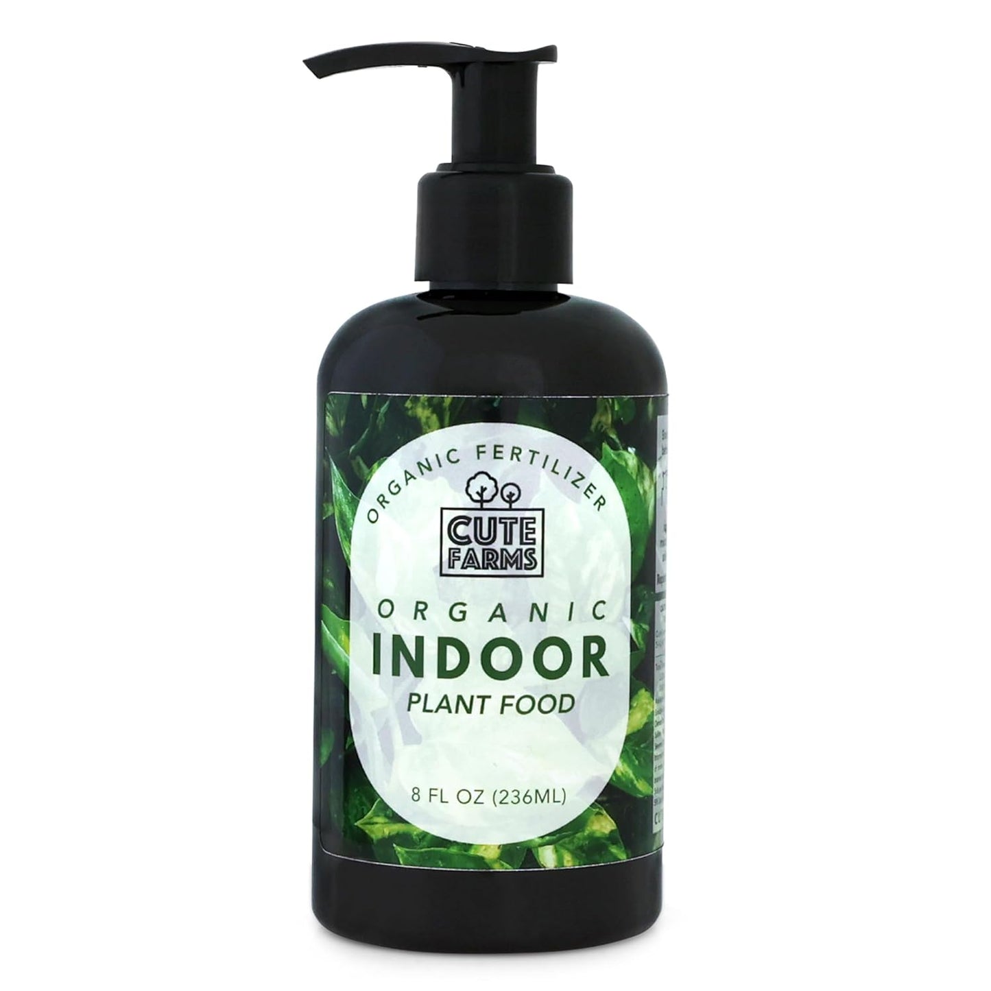 Organic Liquid Plant Food for Houseplants & Outdoor Pot Plants - All-Purpose Fertilizer (8 oz) Cute Farms