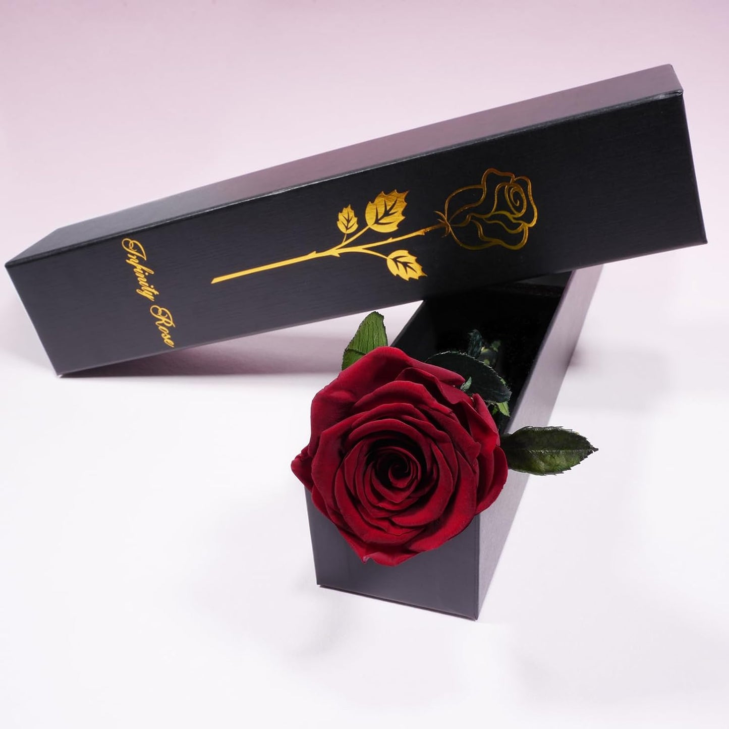 Yamonic Preserved Flower Rose Birthday Gifts for Women, Mothers Day Rose Flowers Gifts for Mom, Real Flower for Women, Grandma, Wife, Girlfriend Gifts for Christmas, Valentine's Day