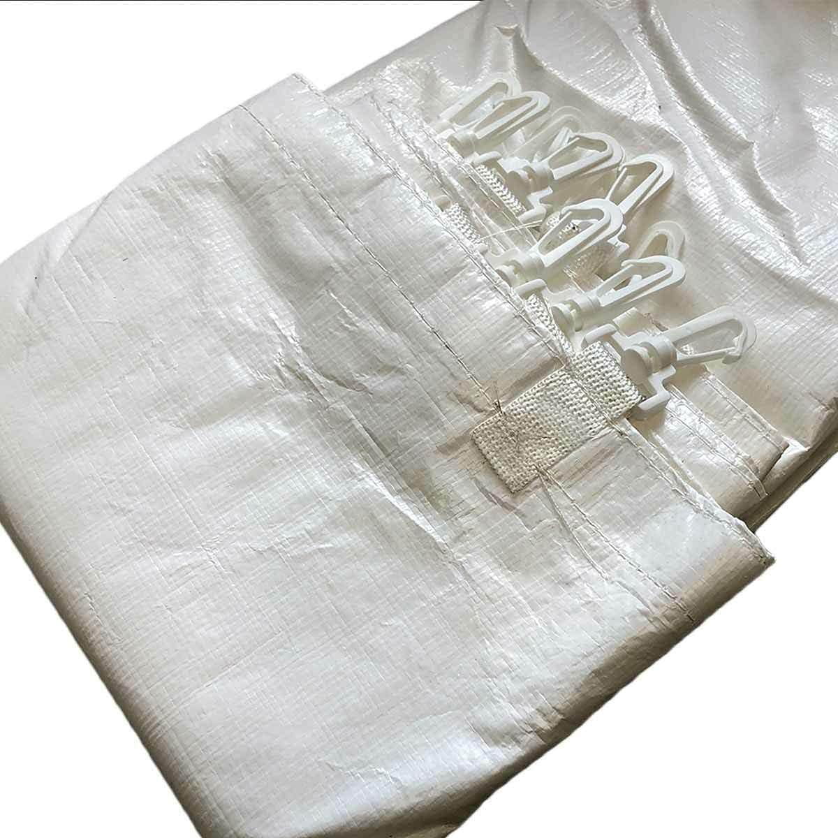 20' x 20' Economy Sidewall Kit for Canopy Tent, Complete Set of (4) White 20' Side Walls for 7' Foot Height Party Frame and Outdoor Canopy Pole Tents, Tent Not Included