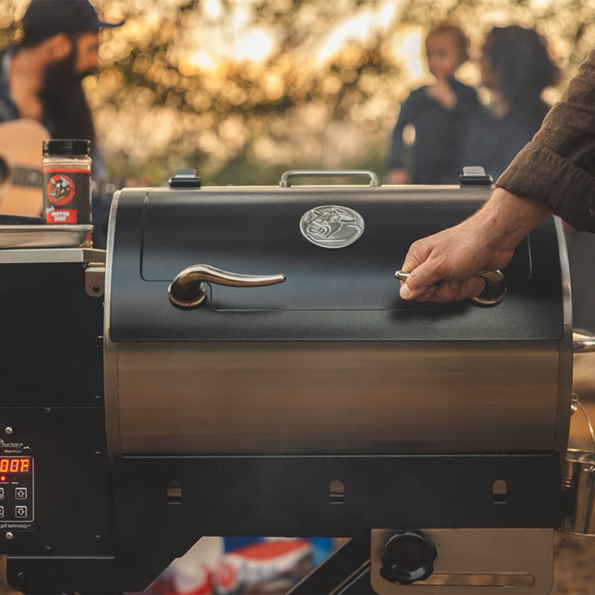 recteq Pellet Grill - Road Warrior 340, Portable Electric Pellet Smoker Grill, BBQ, Wood Pellets, Sear, Smoke, and More