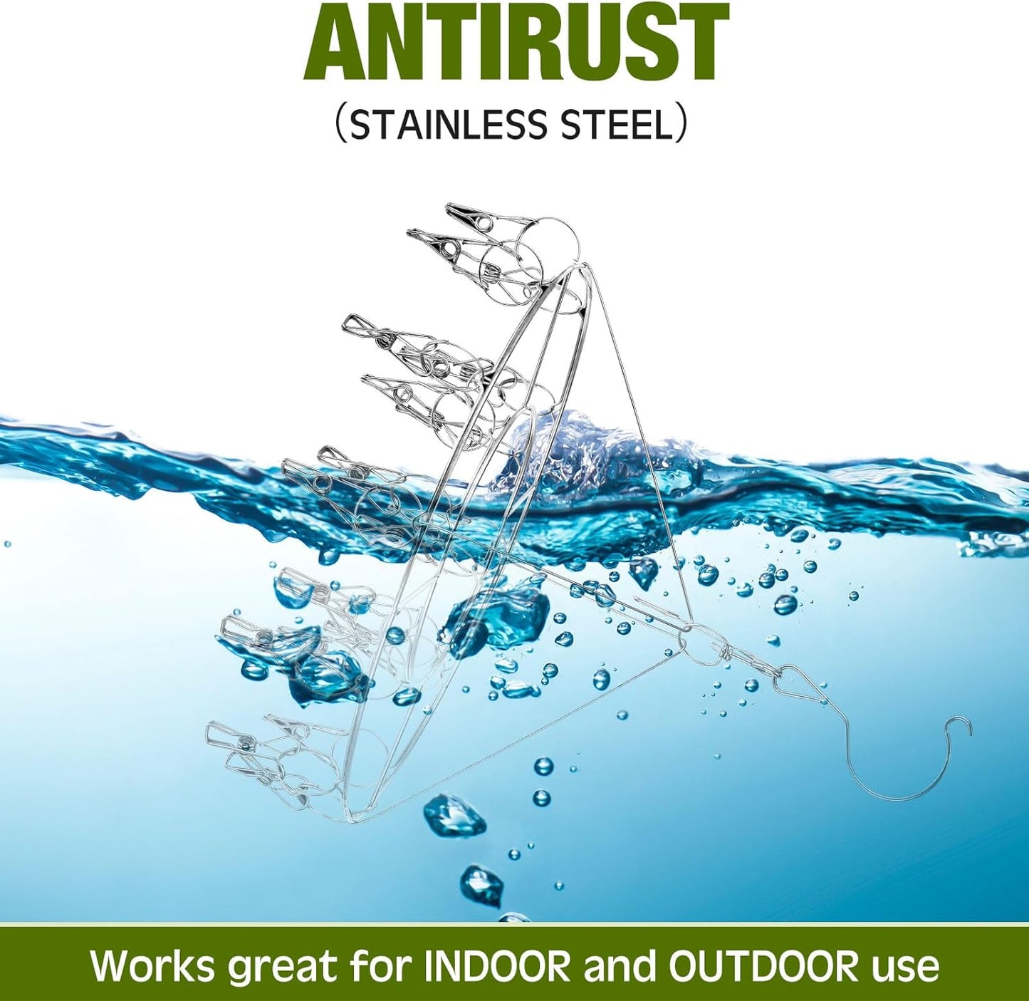 Bokon 4 Pcs Hanging Drying Rack for Herb Macrame Flower with Stainless Clip Dryer Hook for Drying Herb Air Plants Spices Flower Hydroponic Plant Ready to Use with Ceiling Hook(Round)