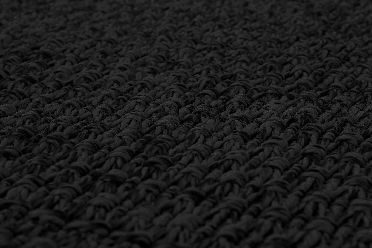 Easy Jute Rug 8x10 Indoor Outdoor Natural Rugs Solid Fiber Rug Woven Area Rug Boho Easy Clean Inside Carpet for Living Room Bedroom Dining Room Hallway or Outdoor Patio Porch (8 X 10 Dark Grey)