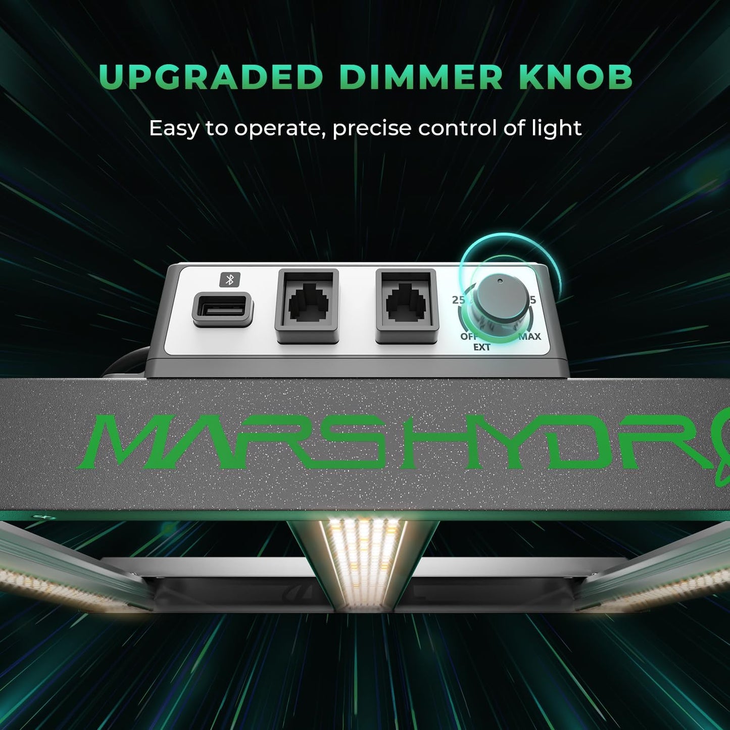 MARS HYDRO 2024 FC-E1000W Foldable Bar Style Led Grow Lights for Indoor Plants Diode Full Spectrum Growing Lamp 1000Watt 5x5FT Dimmable Daisy Chain Commercial Achieve 2.8umol/J 3G/W