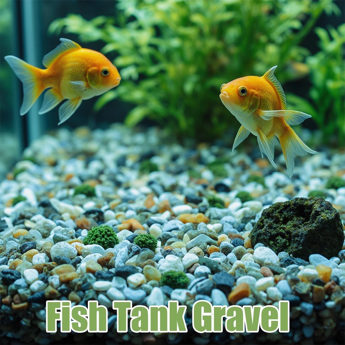 River Rocks 5 Lbs, 3/8 Inch Jade Pea Gravel, Rocks for Plants Indoor, Stones for Garden Landscaping, Vase Filler, Smooth Gravel Filler for Succulents, Cactus, Fish Tank and Vases