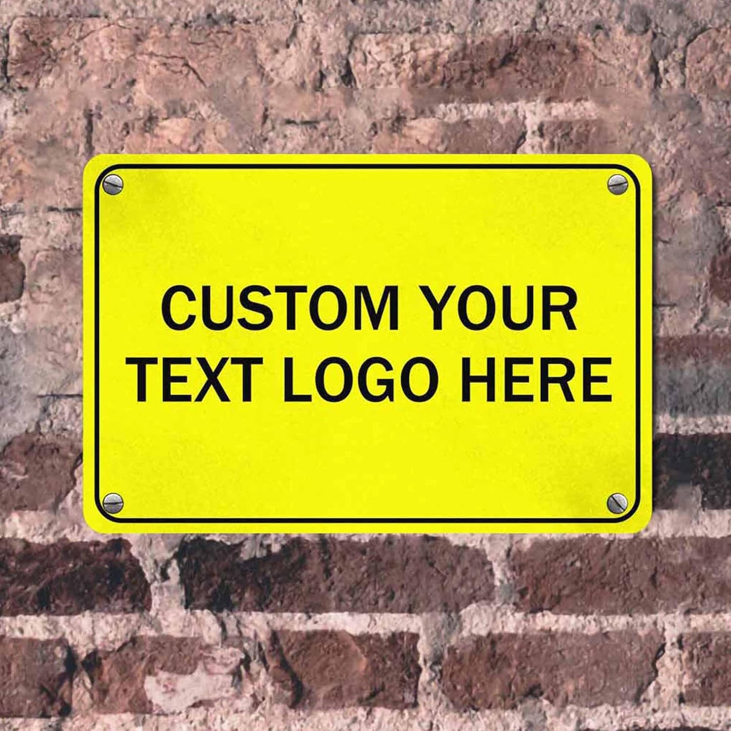 Custom Metal Signs, Personalize for Office, Home, Delivery - Your Image, Text, Photo, Pets, Kids Art - Made in USA