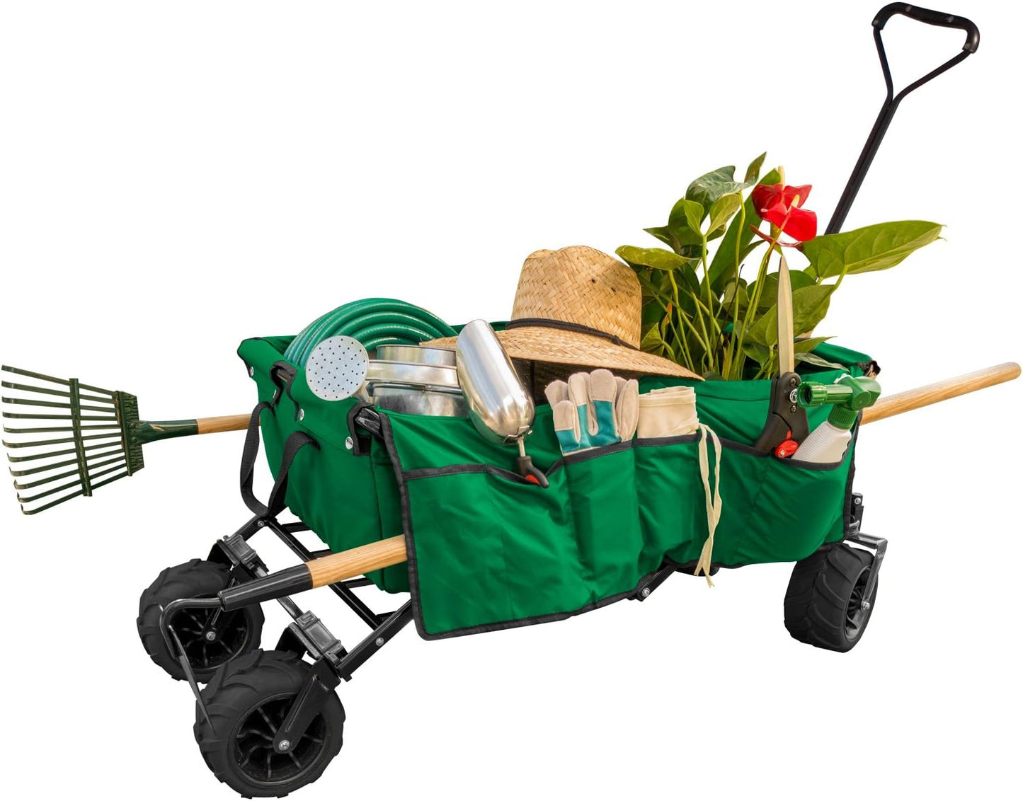 Creative Outdoor Original Folding Wagon All-Terrain Wheels