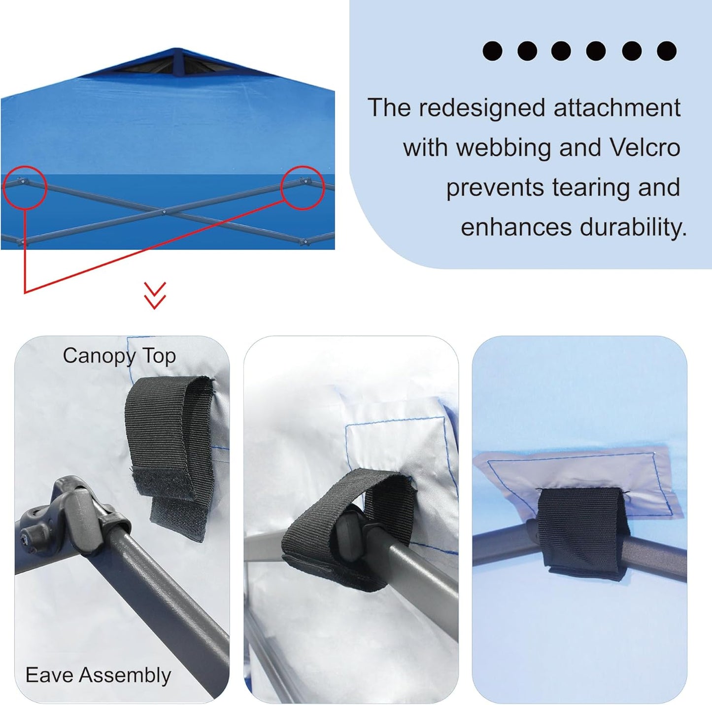 CROWN SHADES 10x10 Pop Up Canopy Tent - Patented Center Lock One Push Instant Outdoor Canopy Beach Tent with STO-N-Go Bag 8 Stakes & 4 Sand Bags，Blue