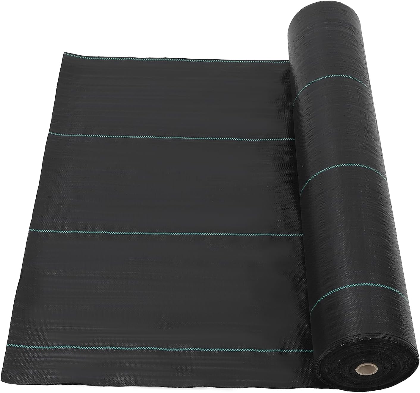 PioneerWorks 6.5ft x 330ft Weed Barrier Landscape Fabric Heavy Duty, Premium 3.2oz Ground Cover Weed Block Gardening Mat, Easy Setup & Superior Weed Control