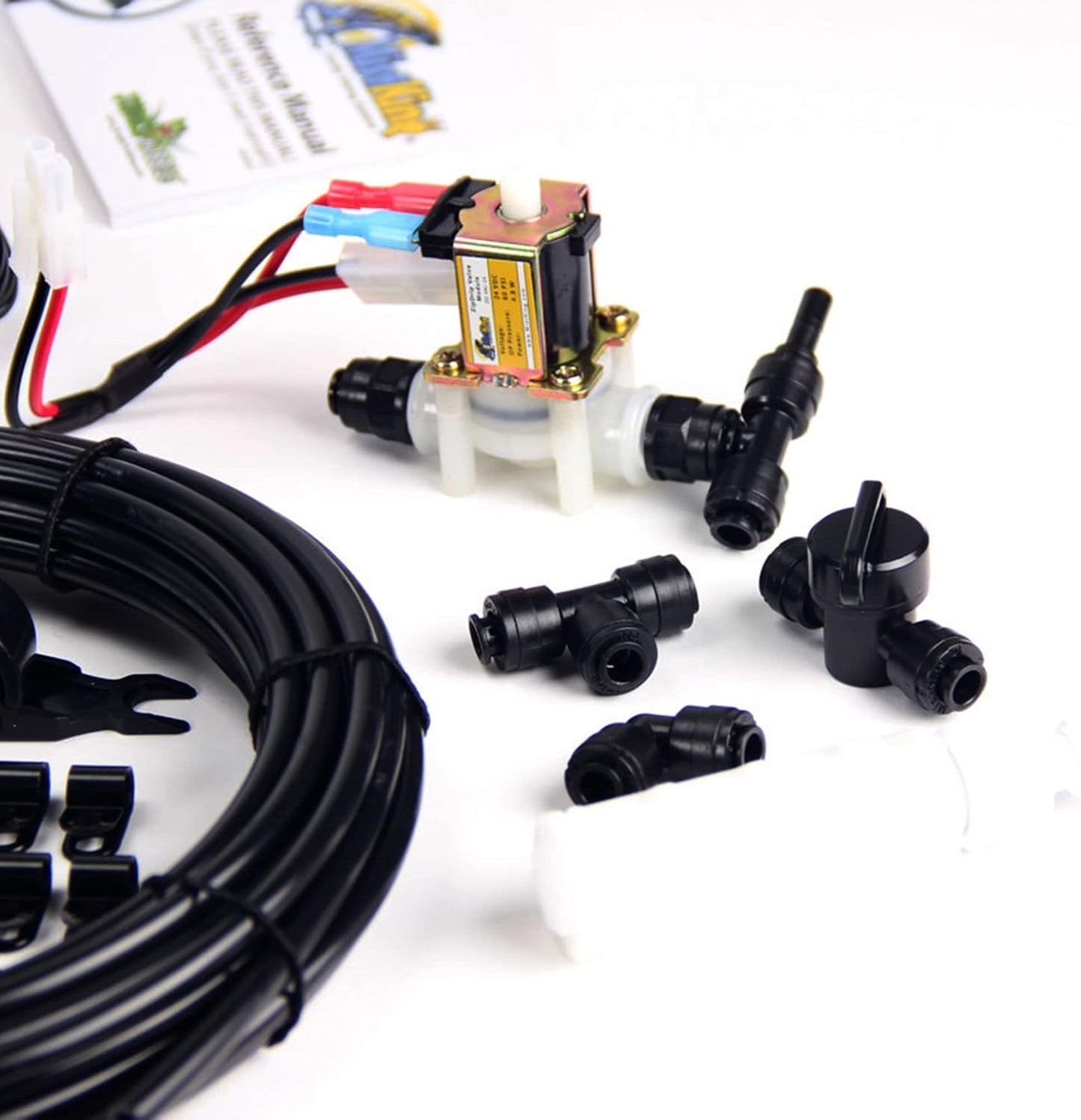 MistKing – Ultimate Misting System, 5th Gen | Used by Zoos, Institutions & Hobbyists | Expandable to 20 Nozzles | Extremely Fine Mist | 50 Micron Droplets | Upgraded Timer & Components |