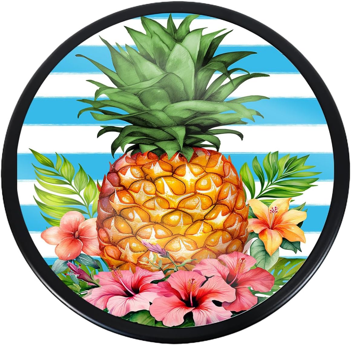 Briarwood Lane Pineapple and Stripes Plant Stand