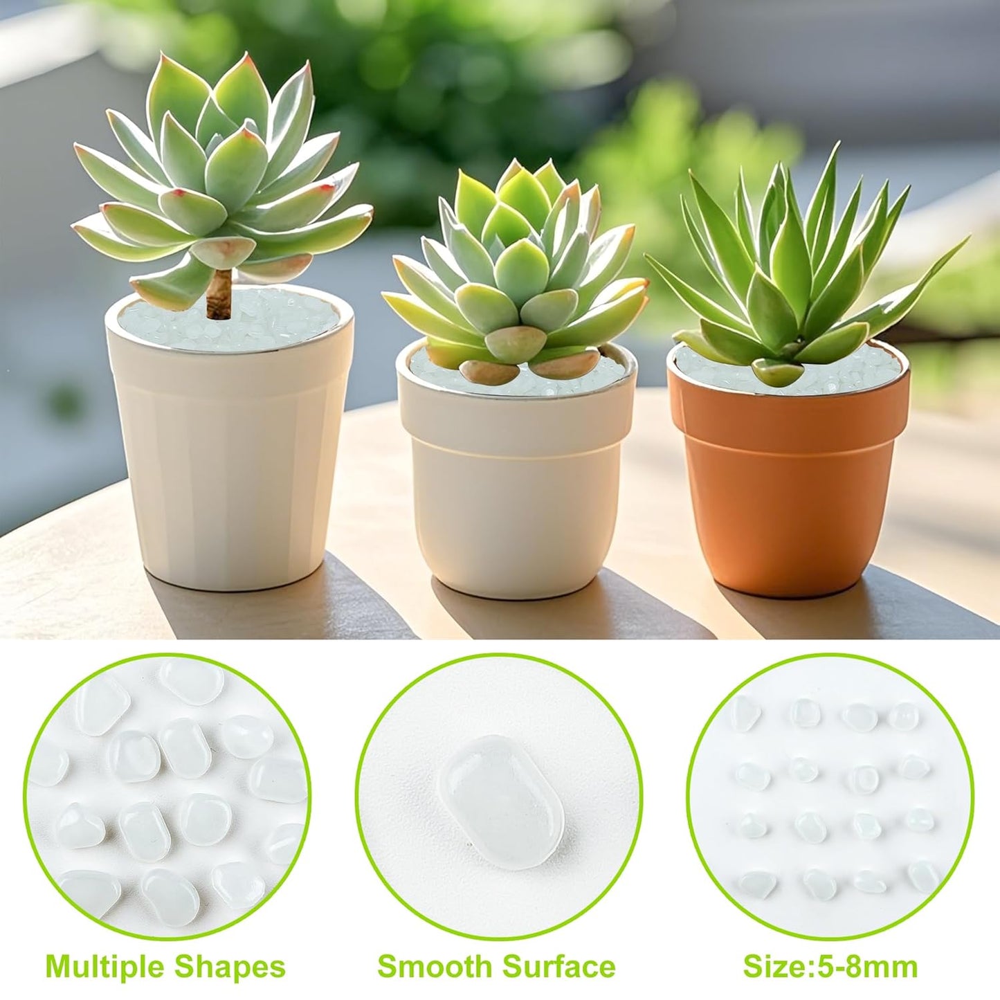 200pc Glow in The Dark Rocks Outdoor White Rocks for Landscaping Glow in The Dark White Stones Glowing Rocks Glow Pebbles for Garden Luminous Stones Glowing Stones for Walkway,White