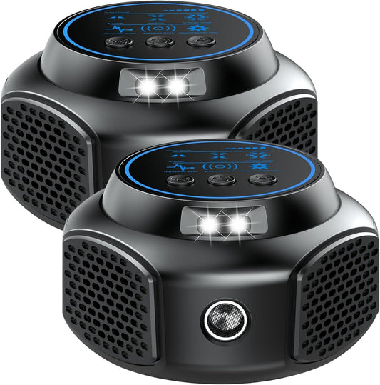 2 Pack Ultrasonic Rodent Repeller Plug-in,Indoor Electronic Device for Mice, Rats, Squirrels, Roaches, Ants, and Spiders for Home, Kitchen, Garage, Attic