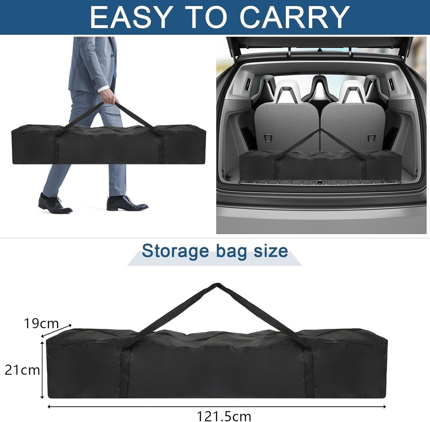 Outvita 6.5x6.5ft Pop Up Canopy Tent, Outdoor Instant Shelter Folding Canopy with 4 Side Walls and Carry Bag for Commercial Events, Party, Backyard BBQ, Camping Blue