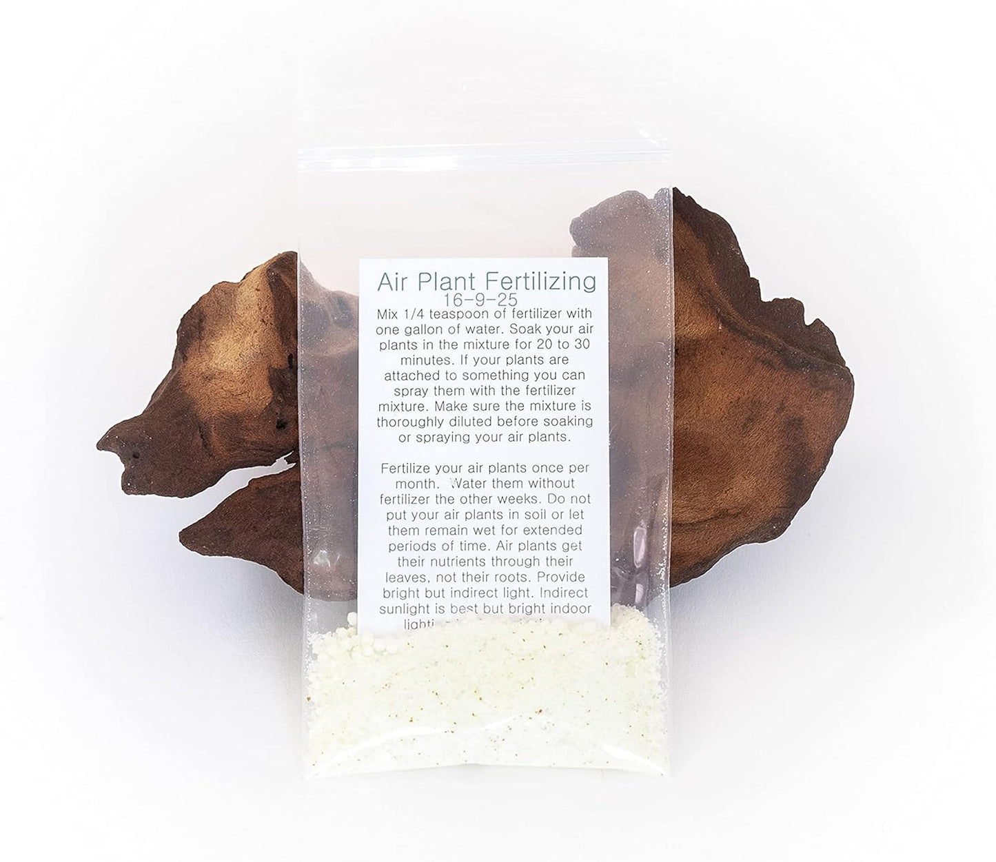 6 Grab Bag Pack Small & Medium Air Plants - Fertilizer Packet - Wholesale - Bulk - Live Tillandsia - Easy Care House Plant - Succulents