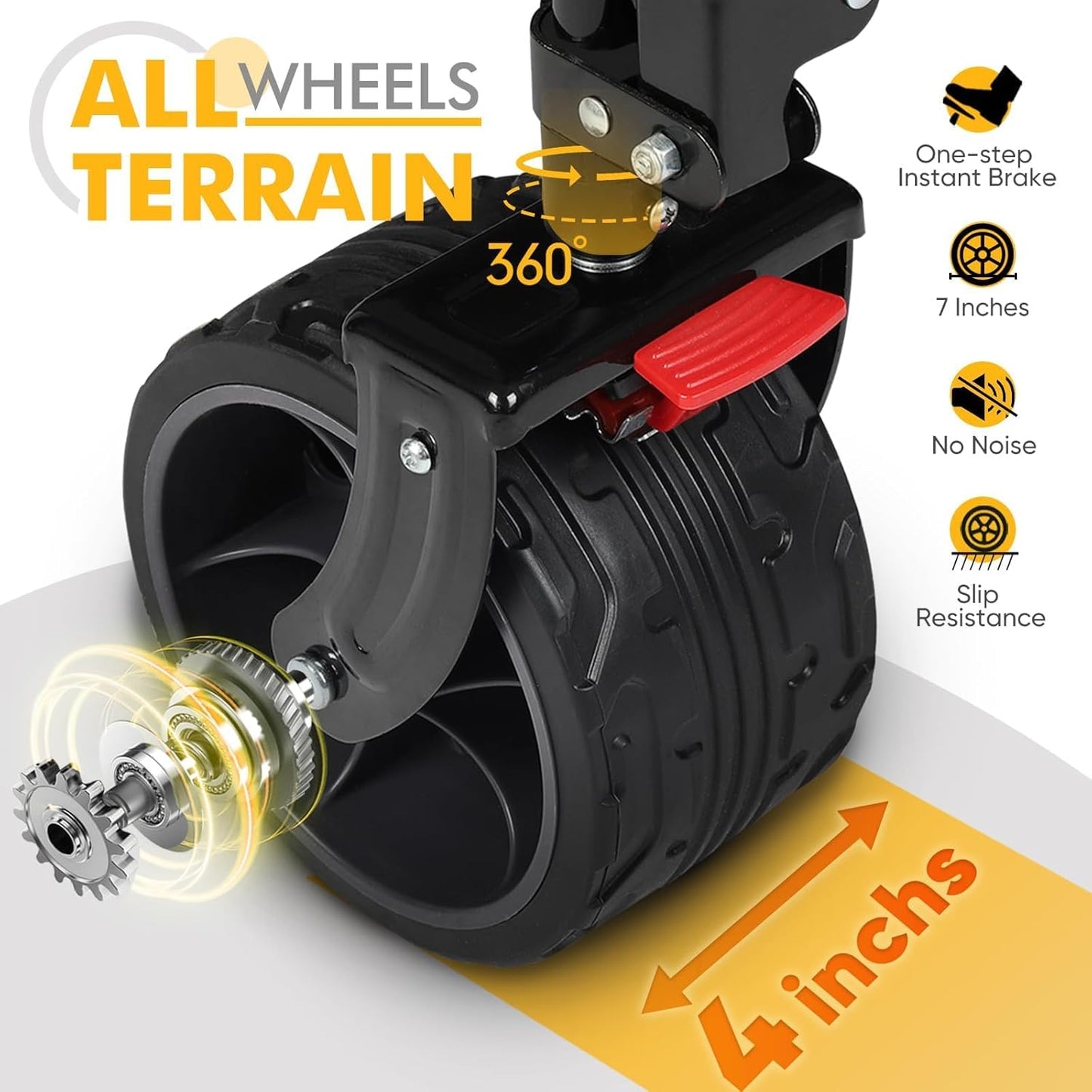 400L Large Capacity Folding Double Decker Wagon with Brakes, 48" Extra Long Extender Cart, 500lbs Heavy Duty Collapsible Wagons, All-Terrain Big Wheels for Camping, Sports, Shopping. Blue