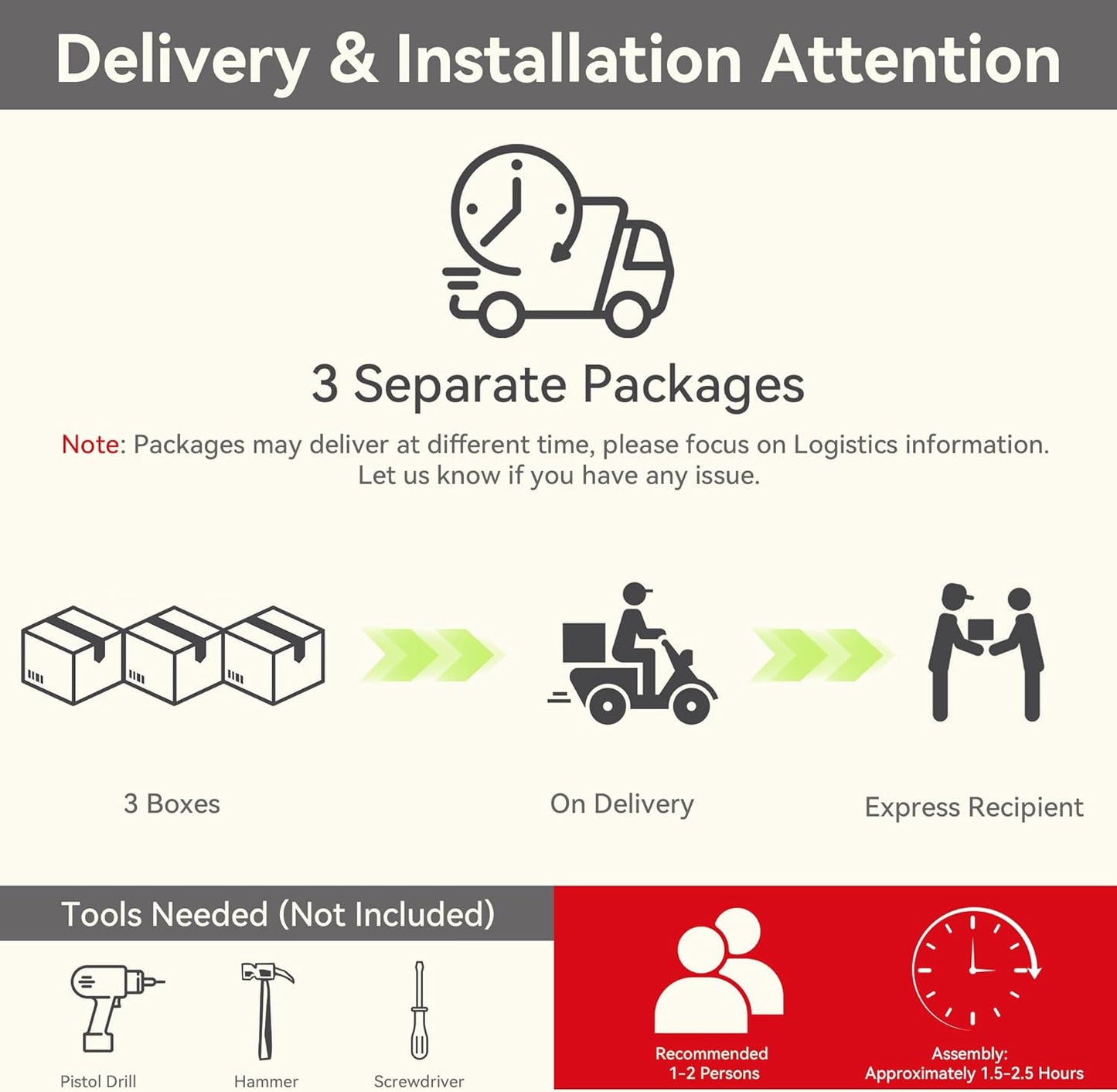 Wicker Patio Furniture Set 6 Piece, Outdoor Furniture Patio Conversation Set Includes 1 Three-Seat Sofa, 2 Swivel Rocker Chairs, 2 Ottomans and 1 Side Table,Orange