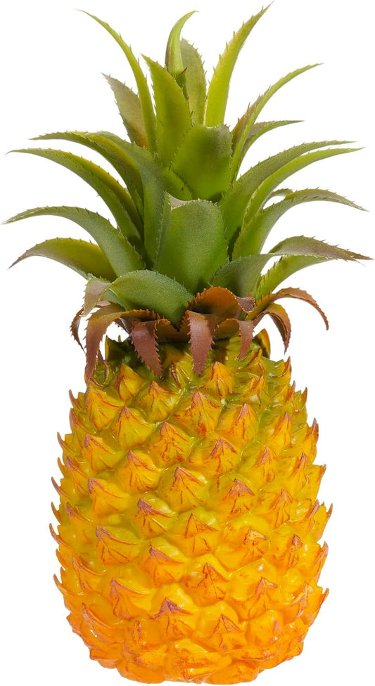 QIRMIZI Artificial Pineapple -Simulated Fruit Decoration, Lifelike Fake Fruit Model, Perfect for Home Decor, Kitchen, Party & Photography Prop – Realistic & Eco-Friendly,Yellow Large