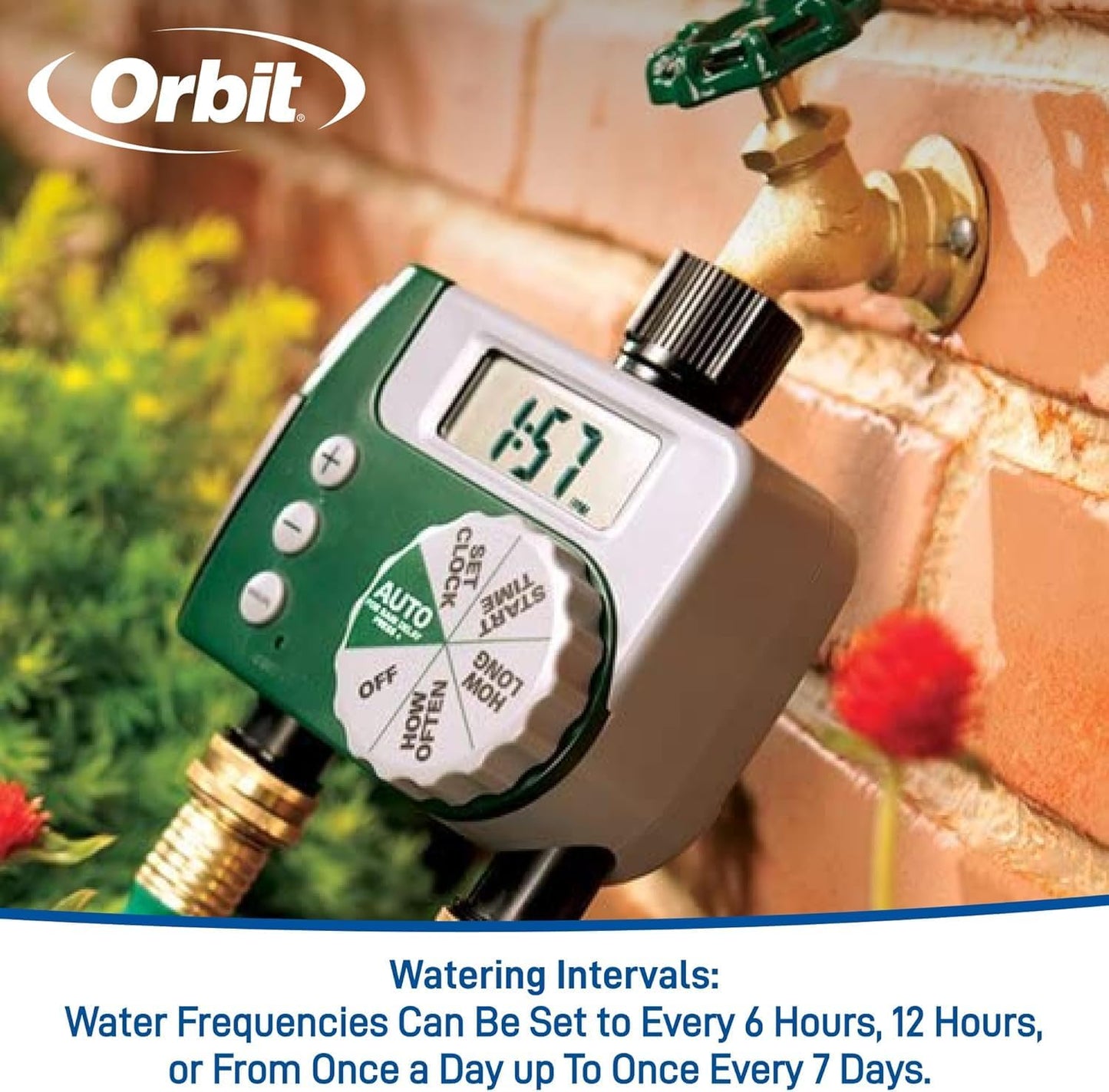 2-Pack Orbit 58910 Digital 2 Outlet Hose Faucet Timer