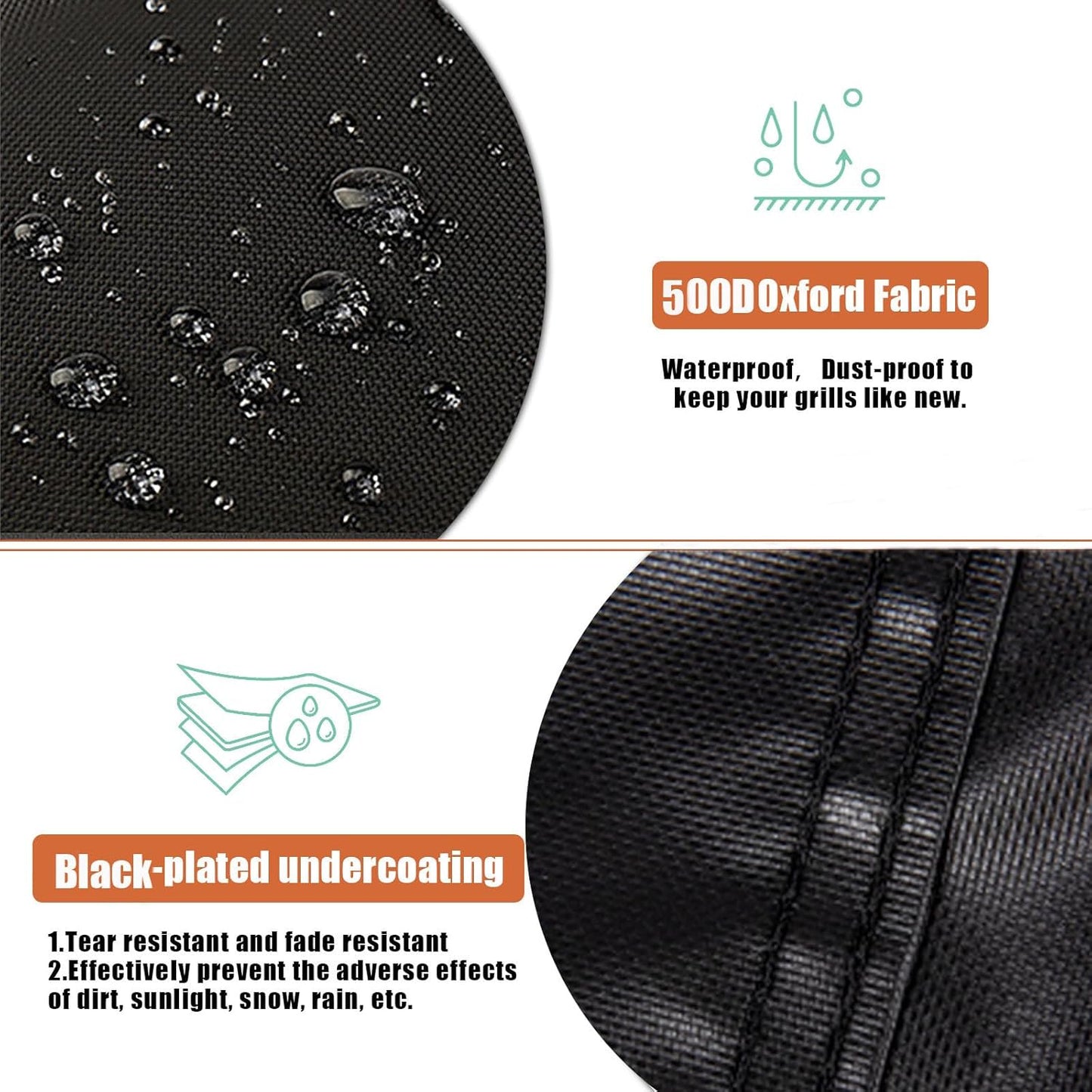 Grills Cover for Master Cook Propane Gas Grill, Waterproof Outdoor Barbecue Grill Covers - 20" D x 40" W x 40" H