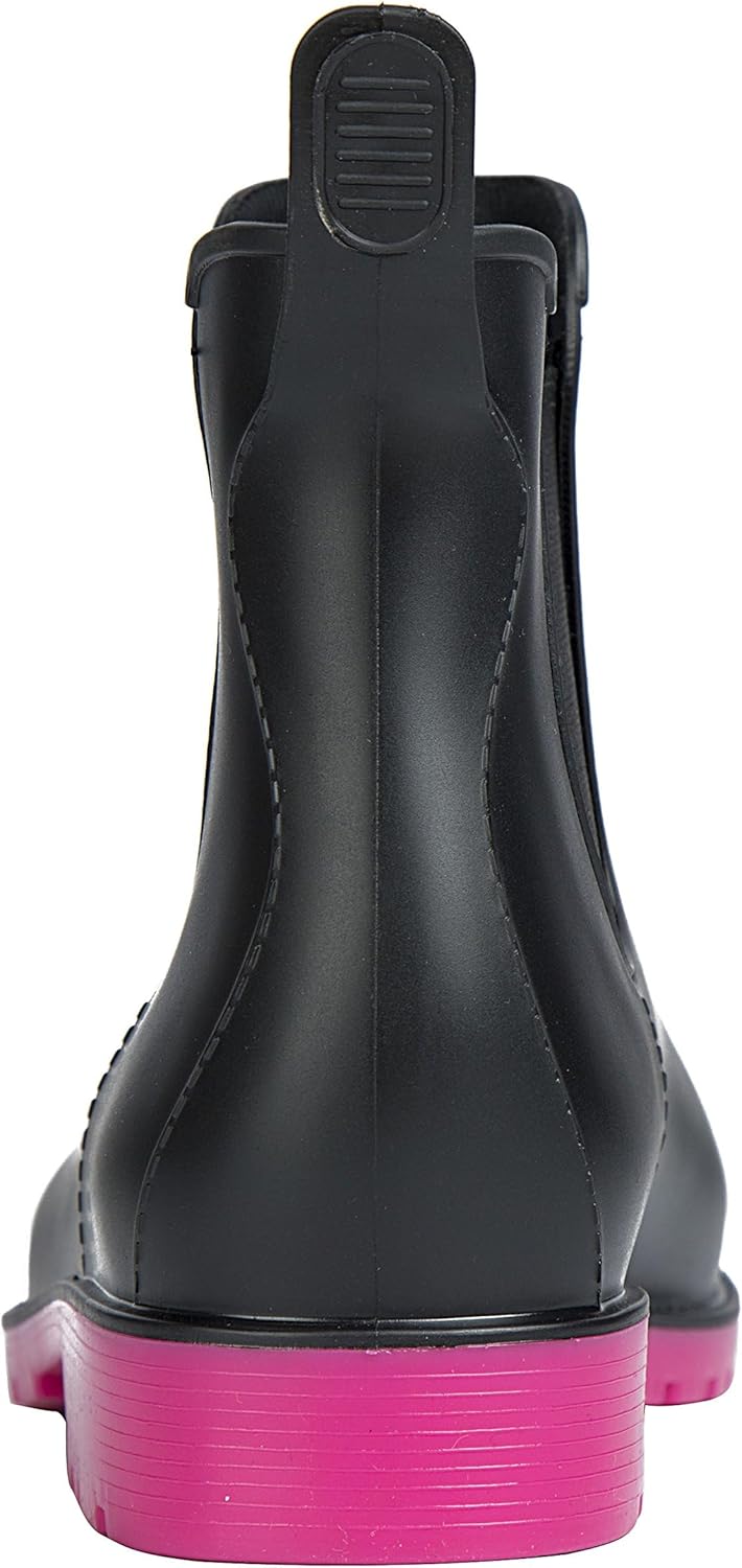 Asgard Women's Ankle Rain Boots Waterproof Chelsea Boots