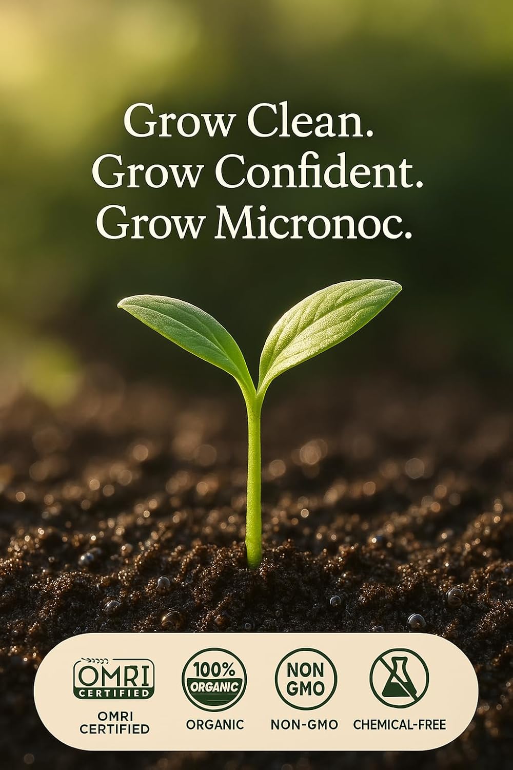 Seed Inoculant - Organic Fertilizer for Soil Health and Strong Germination - Beneficial Microbial Seed Inoculant (10lbs)