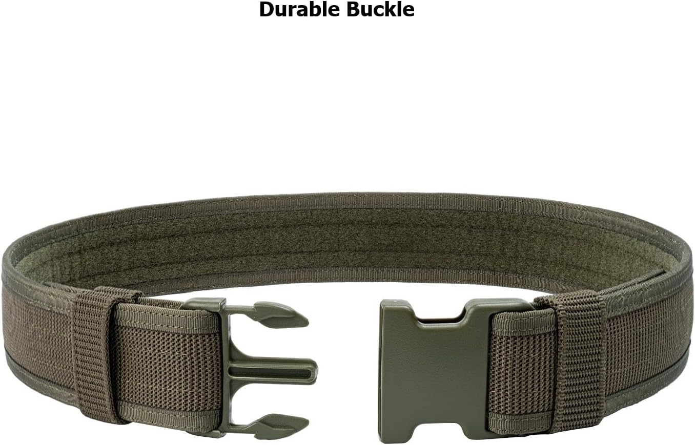 Security EMS EMT Firefighters Work Belt 2" Wide Camping Hiking Utility Tool Belt Airsoft Paintball Gear Holster Belt