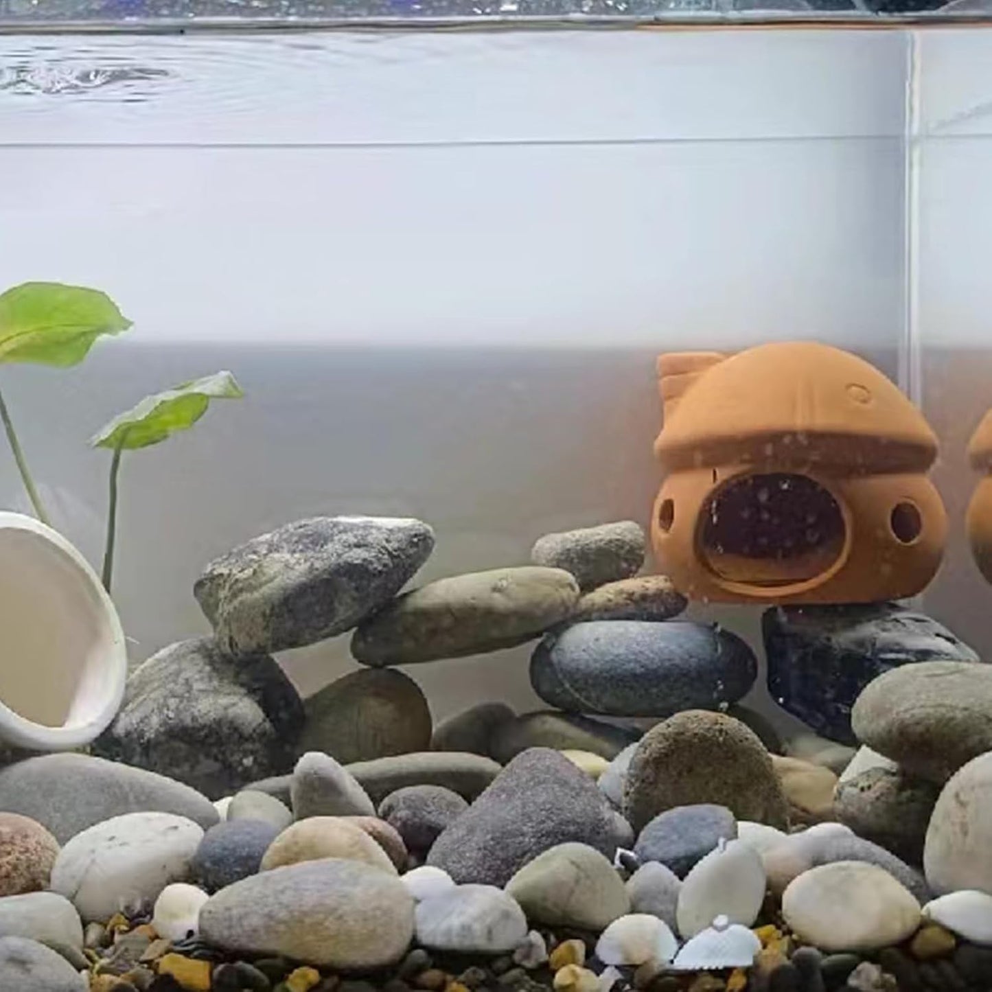 Natural River Rocks, 2-3 Inch River Rocks for Landscaping, Mixed Colors Stones for Plants, Flower Beds, Indoor Fountains, Gardens, Paths, Backyards, Fish Tank and Plantations(40lbs Bulk)