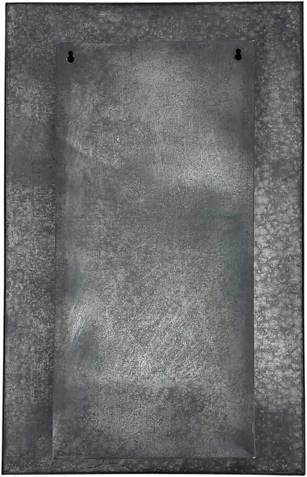 Modern Home Living Wall Galvanized Steel/Zinc Succulent Planter (Black Zinc, 18 Pocket)