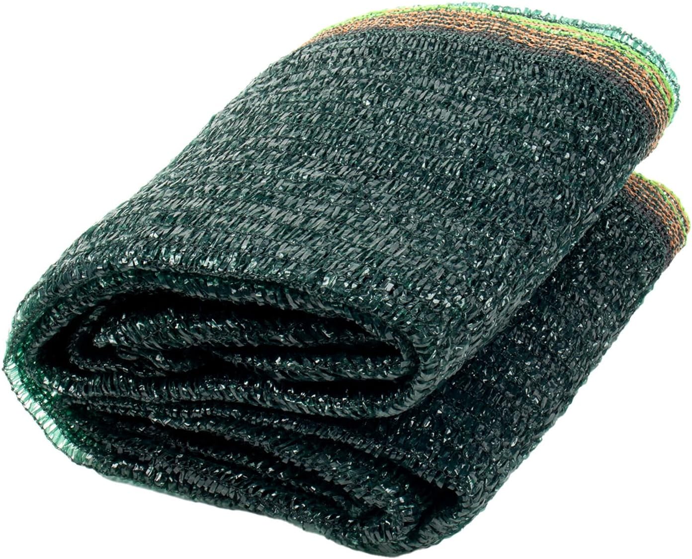 Cool Area 40% 6.5x10ft Sunblock Shade Cloth Cover Mesh UV Resistant Net for Garden Flower Plant Greenhouse, Green