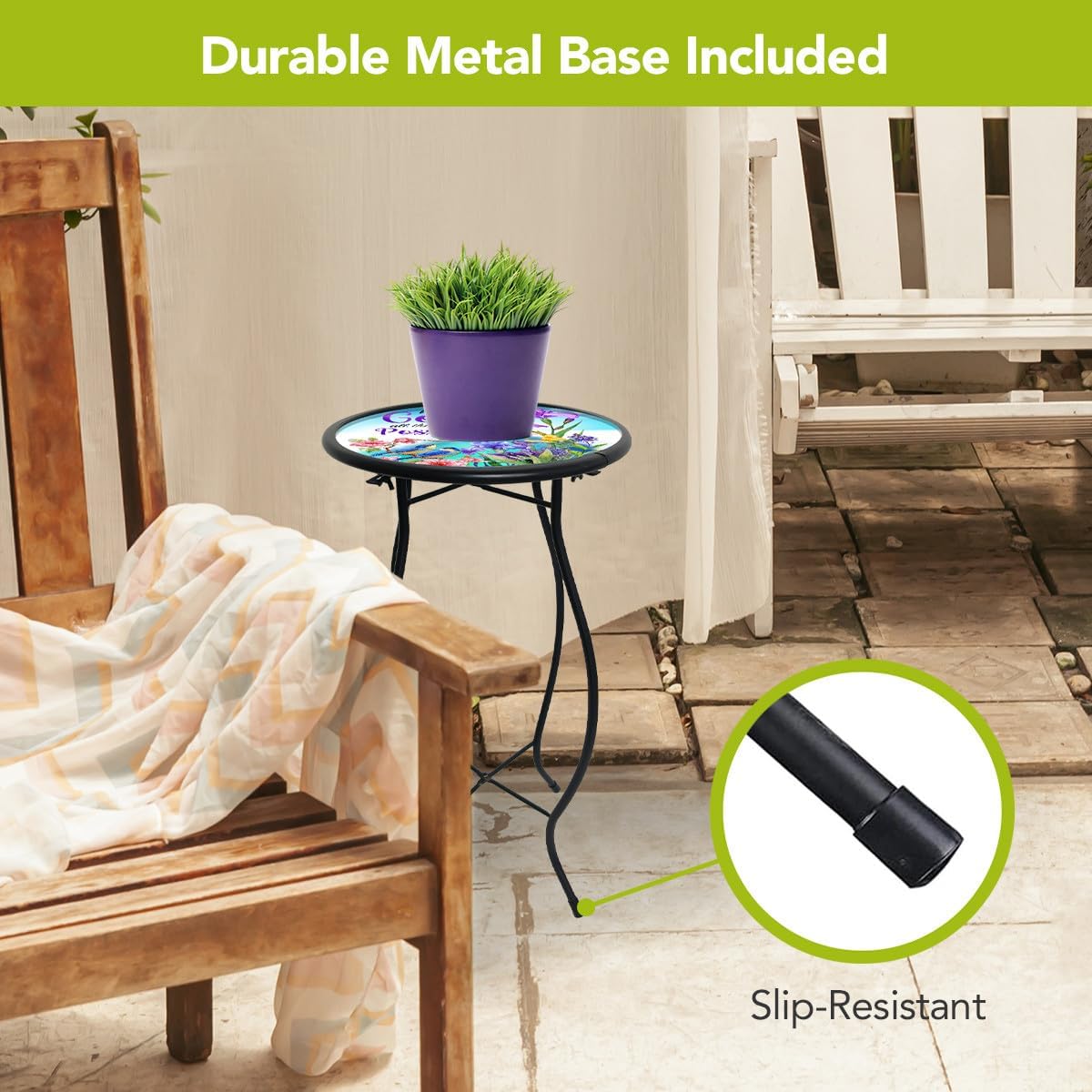 Briarwood Lane With God Plant Stand