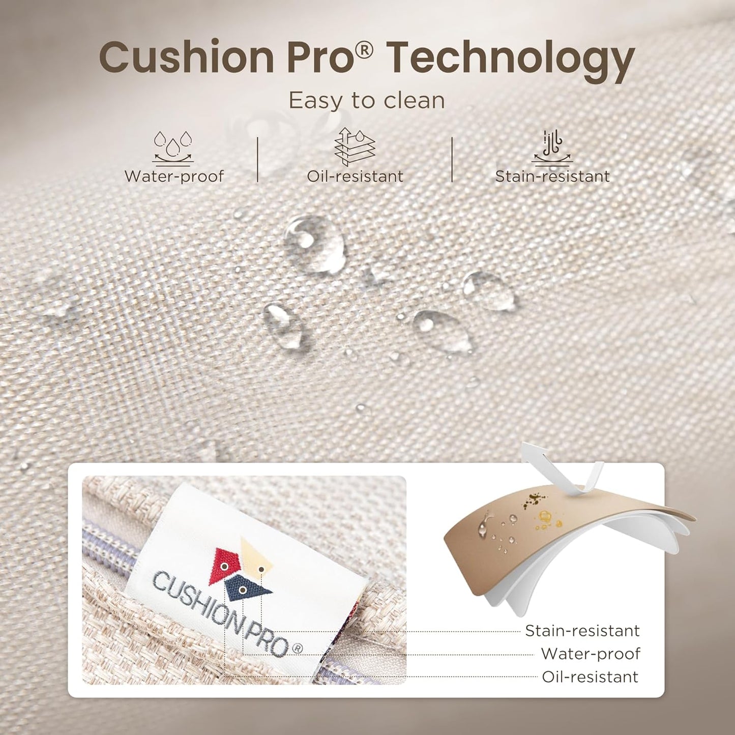 PHI VILLA Patio Furniture Set, Brown 3Pcs Cast Aluminum High Top Table and Swivel Bar Stools with Cushion, Pub Bistro Set for Outdoor