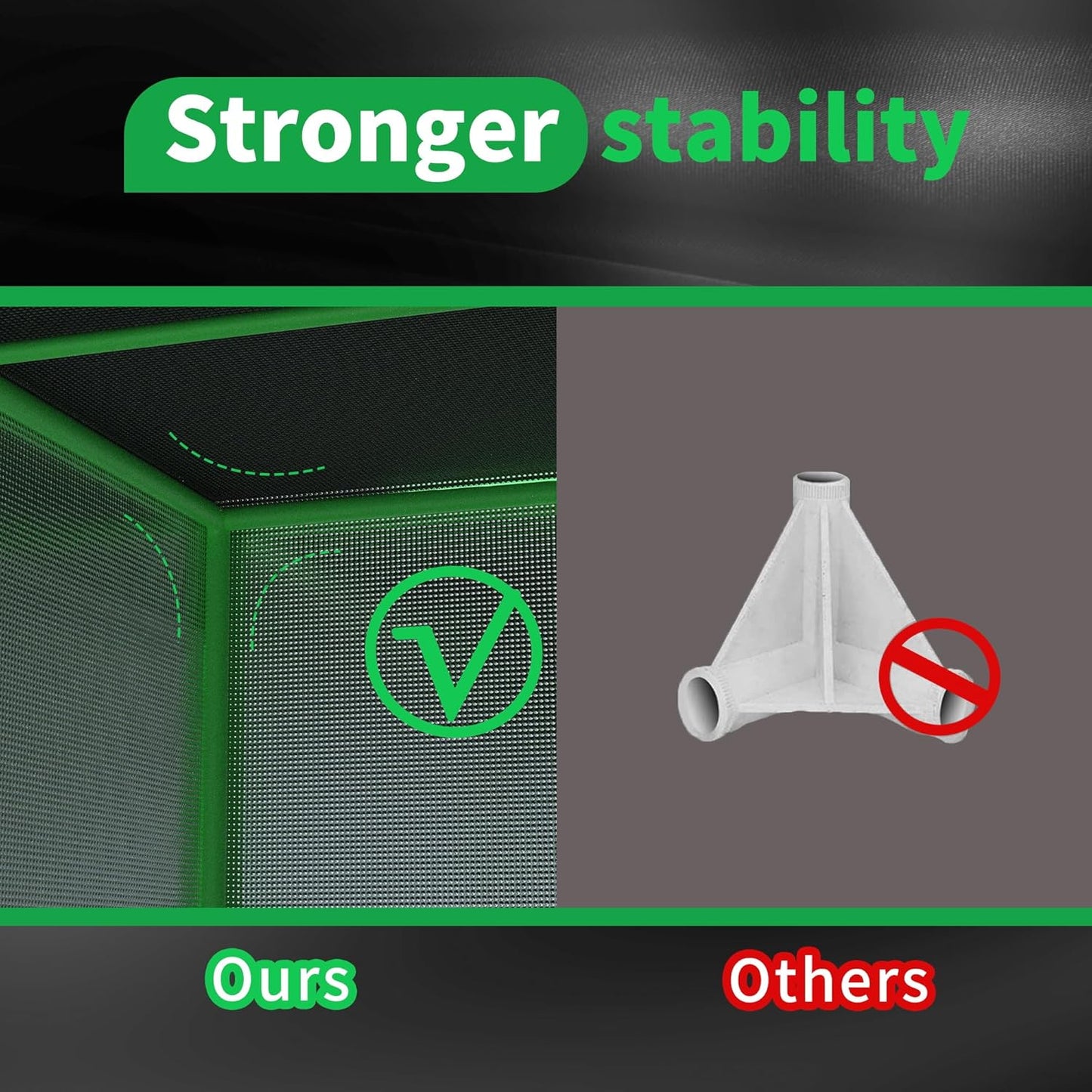 SULIVES Grow Tent, 63"x32"x32" Indoor Hydroponic Water-Resistant System with Removable Floor Tray and Observation Window, Easy Setup,600D Mylar Hydroponic Dark Room for Indoor use.