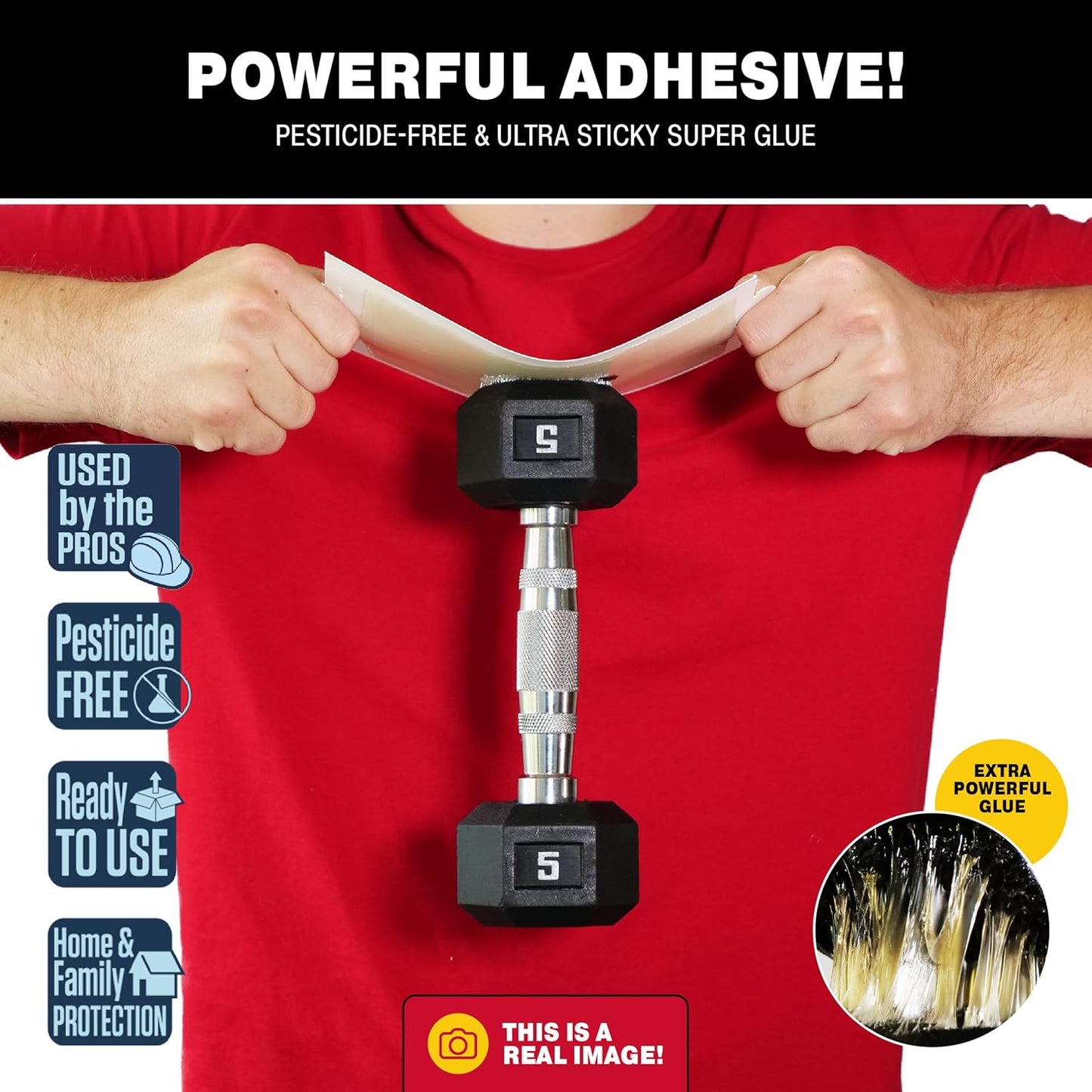 Catchmaster Mouse & Insect Super Glue Traps 30PK, Mouse Traps Indoor for Home, Extra Strength Sticky Pest Control Adhesive Tray for Catching Bugs, Rats & Rodents, Non Toxic Bulk Pre-Baited Glue Boards