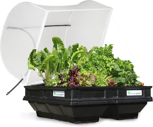 Vegepod - Raised Garden Bed - Self Watering Container Garden Kit with Protective Cover, Easily Elevated to Waist Height, 10 Years Warranty (Medium)