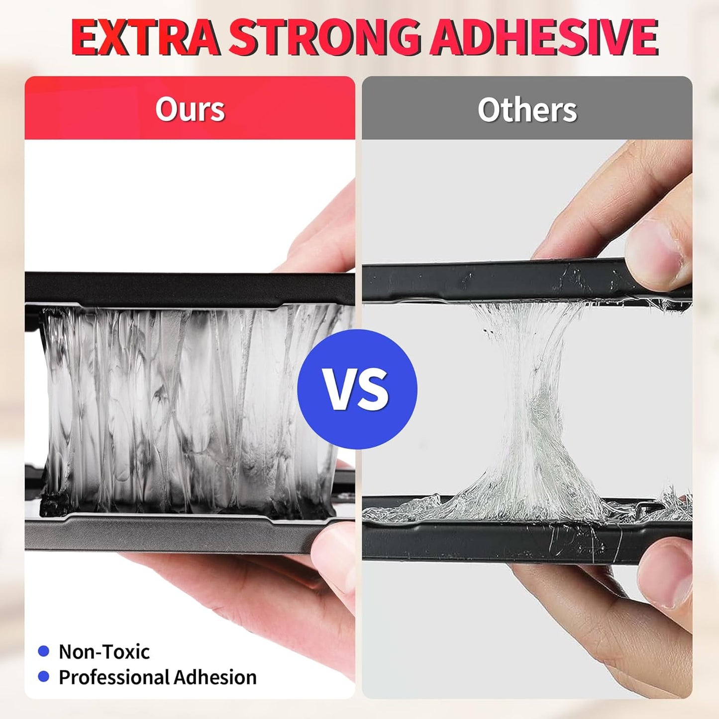 LULUCATCH Mouse Traps, 6 Pack Large Glue Traps Mouse Traps Indoor for Home, Pre-Baited Non-Toxic Bulk Glue Boards for Mice, Snakes, Rat, Cockroaches & Spiders, Pet Safe Pest Control