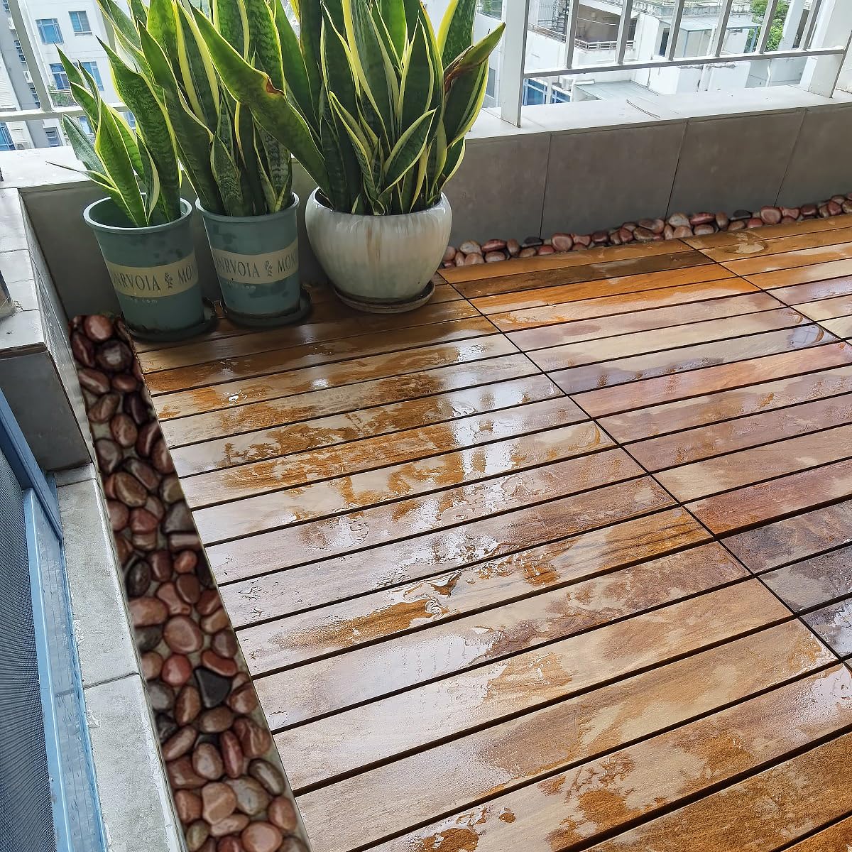 40lbs Red River Rocks for Landscaping, 2-3 Inch Natural Pebbles for Indoor Plants, High Polished Decorative Stones Garden Outdoor and Indoor DIY Vase Filler Fish Tank Aquariums