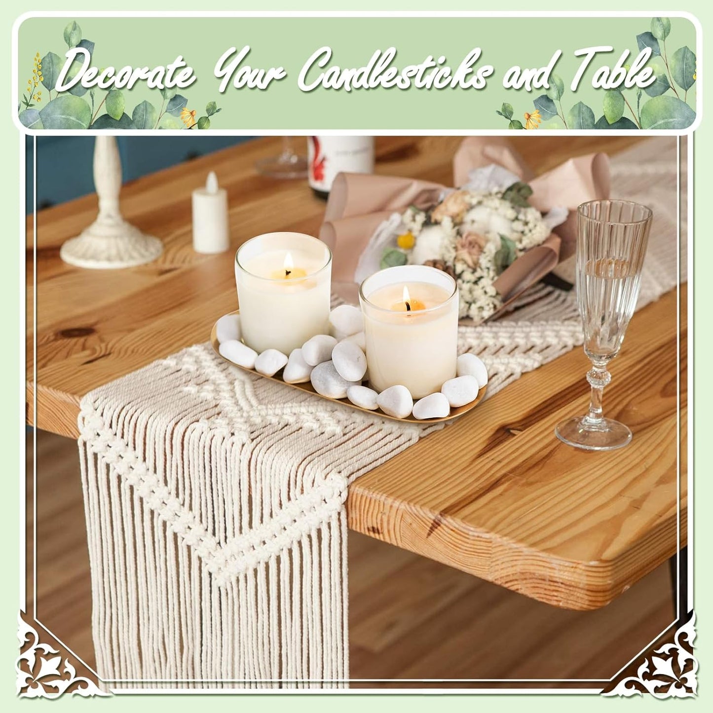 11lbs White Natural River Rocks, Polished Pebbles for Plants Garden, 1-2 inch Decorative White Stones, Ideal for Fish Tank, Vases, Crafting, Home Decor and Garden Landscaping Rocks,White