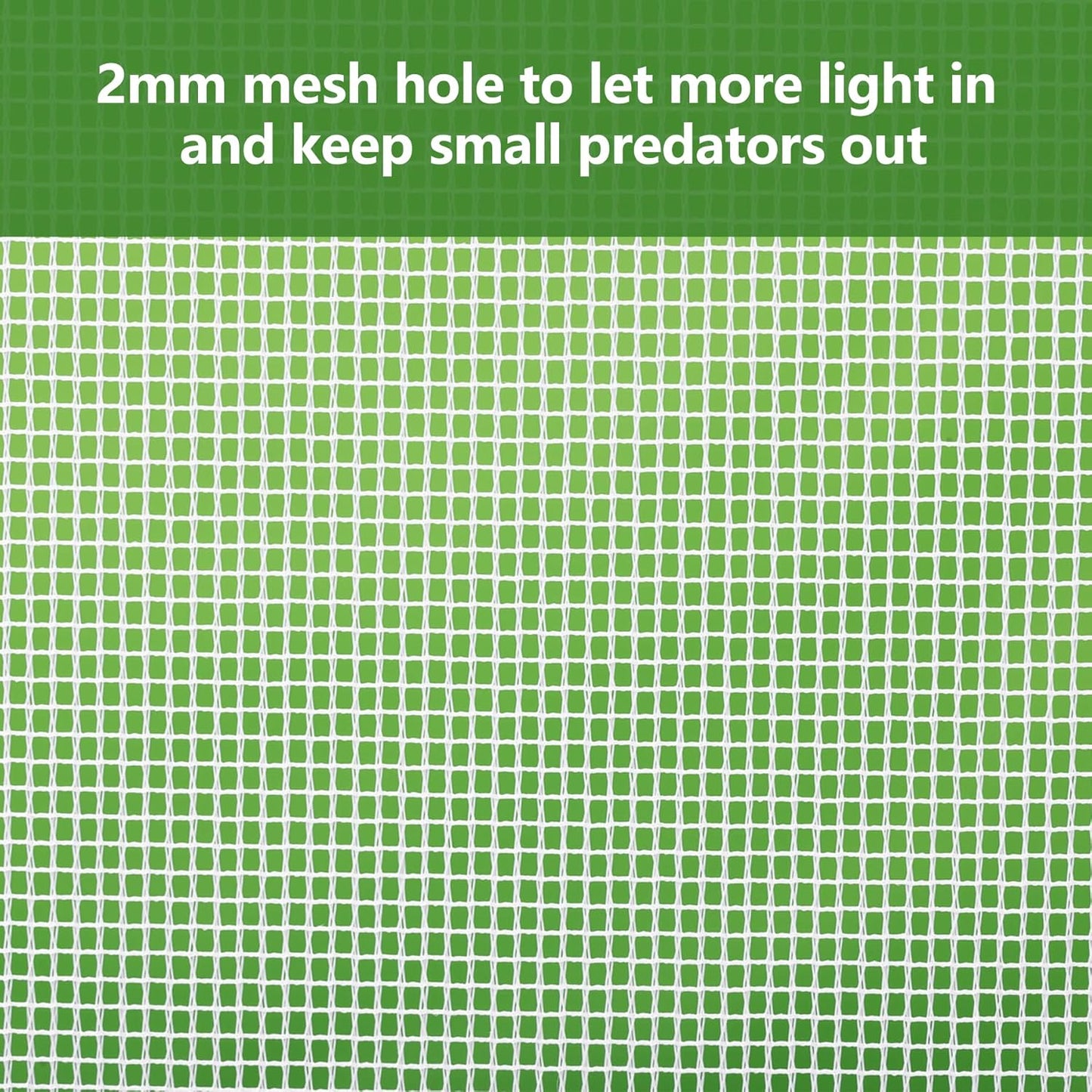 23.6" Outdoor Mesh Plant Enclosure, Plant Cover for Pests, Bird and Pest Protection Guard for Fruit, Vegetables, Flowers and Herbs Pop-Up Cage 15.7 x 15.7 x 23.6 Inches