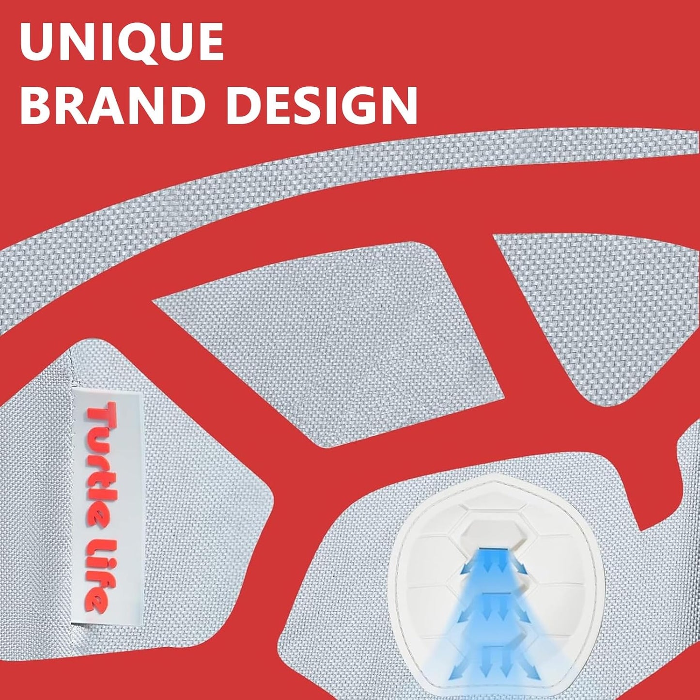 BBQ Grill Cover, 72 Inch Heavy Duty Waterproof 4-6 Burner Barbecue Gas Grill Covers for Weber Genesis Char-Broil Brinkmann, Gray