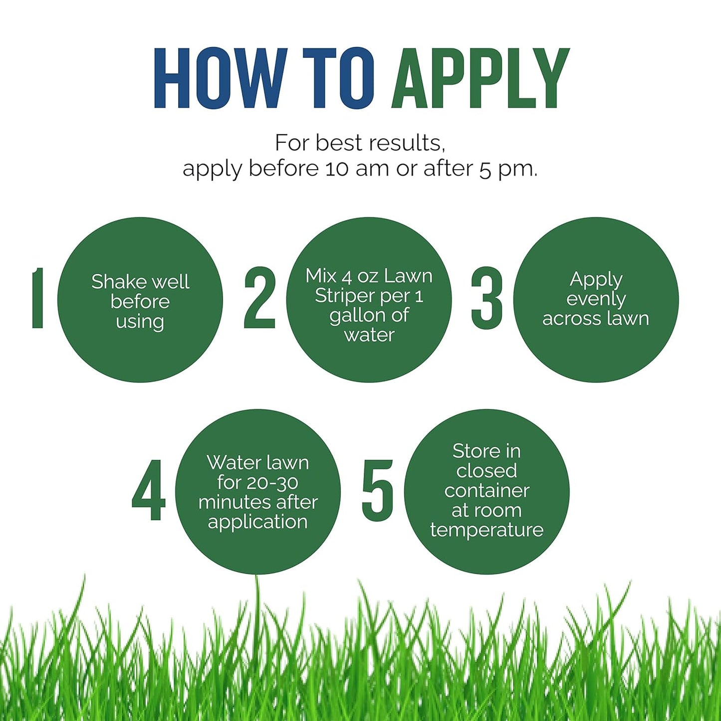 Turf Titan Lawn Striper - Iron & Nitrogen Fertilizer to Promote Dark-Green, Stripe-Defined Turfs - Kids & Pet Safe, Natural Lawn Fertilizer - Stunning Green Grass Fertilizer - Covers up to 8,000 Sq Ft