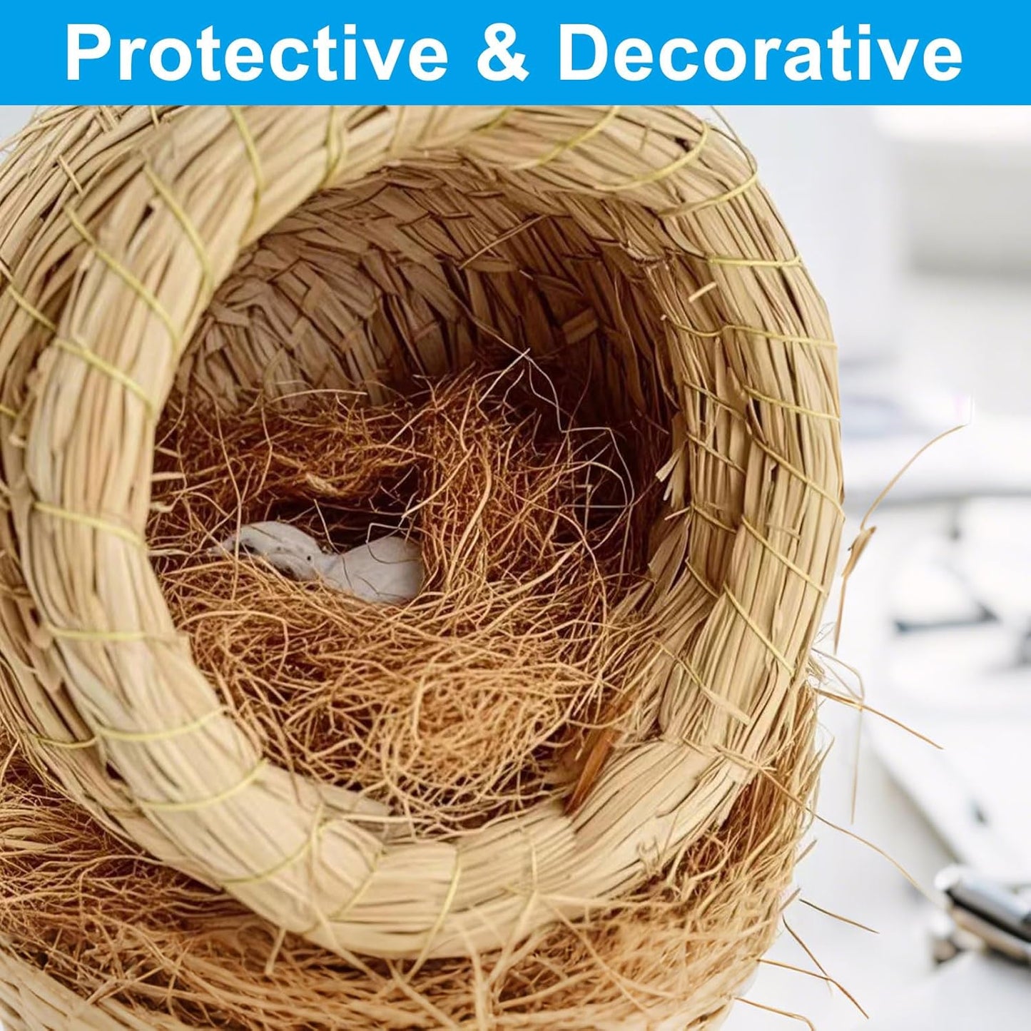 1 Pack Coconut Husk Fiber, 1.1 pounds Natural Coconut Shell Fiber Silk for Pot Plants, Orchids