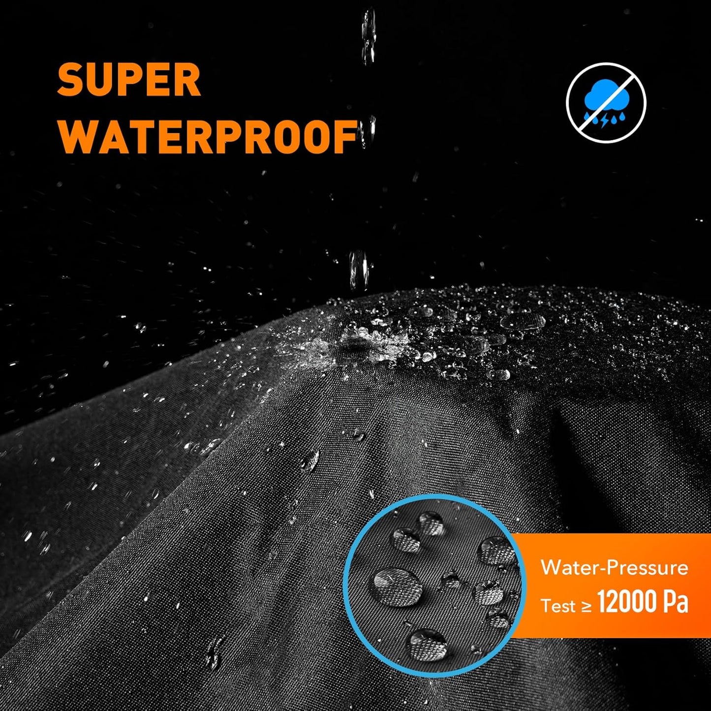 ZBXFCSH Heavy Duty ZGC-02B Full Length Grill Cover Compatible with Z Grill 700 Serial Wood Pellet Grills and Compatible with ZPG-450A ZPG-550B Grills