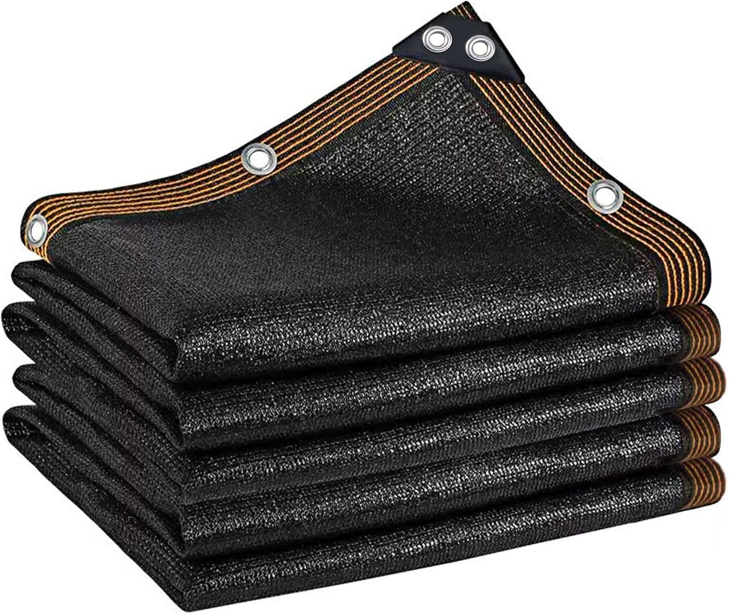 winemana Black Shade Cloth 50%, 6.6x20 FT Mesh Tarp - Garden Shade for Greenhouse, Patio, Vegetables, Plants Cover and Chicken Coops, Sun Shade Net for Outdoor Protection with Reinforced Grommets