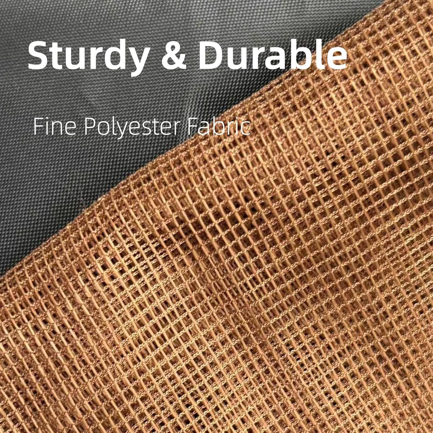 Replacement Gazebo Mosquito Netting 10' x 12',Universal Netting for Canopy Tent,4-Panel with Zipper for Outdoor Patio,Backyard (Mosquito Net Only,Brown)