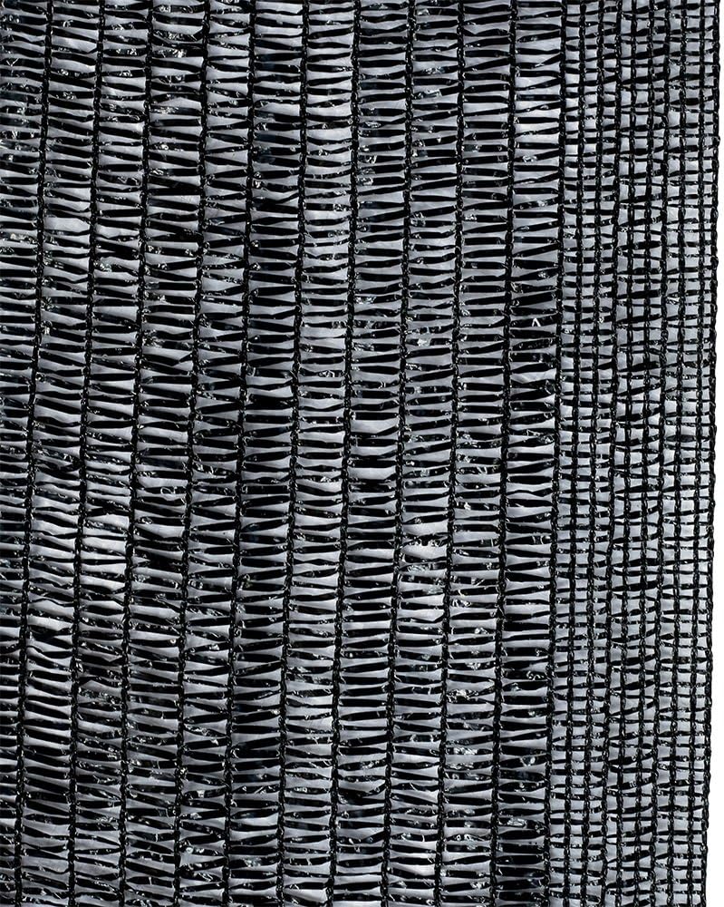 Agfabric 30% Sun-Block Shade Cloth Net Mesh Shade with Clips for Garden Patio&Plants, 6x12ft Black