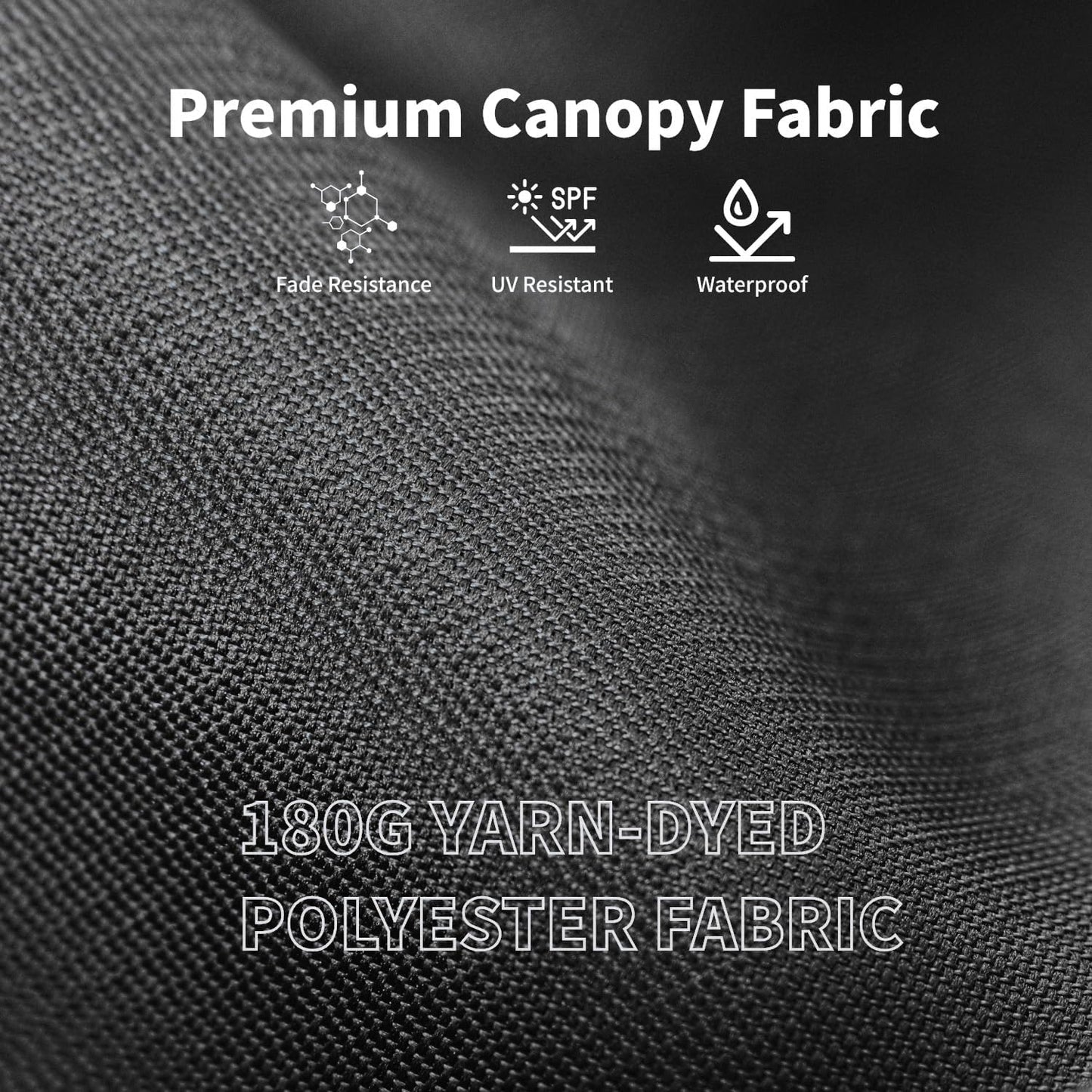 9FT Solar Umbrella 32 LED Lighted Patio Umbrella Table Market Umbrella w/Tilt and Crank, UV-Resistant Outdoor Umbrella for Pool, Garden, Deck, Gray