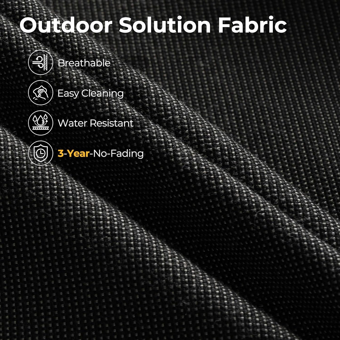 HOOOWOOO Outdoor Sectional Patio Furniture Set,9 Pieces Wicker Conversation Sets L Shaped Couch,Extra Deep Out Door Sofa Outside Furniture with Swivel Chairs,Black