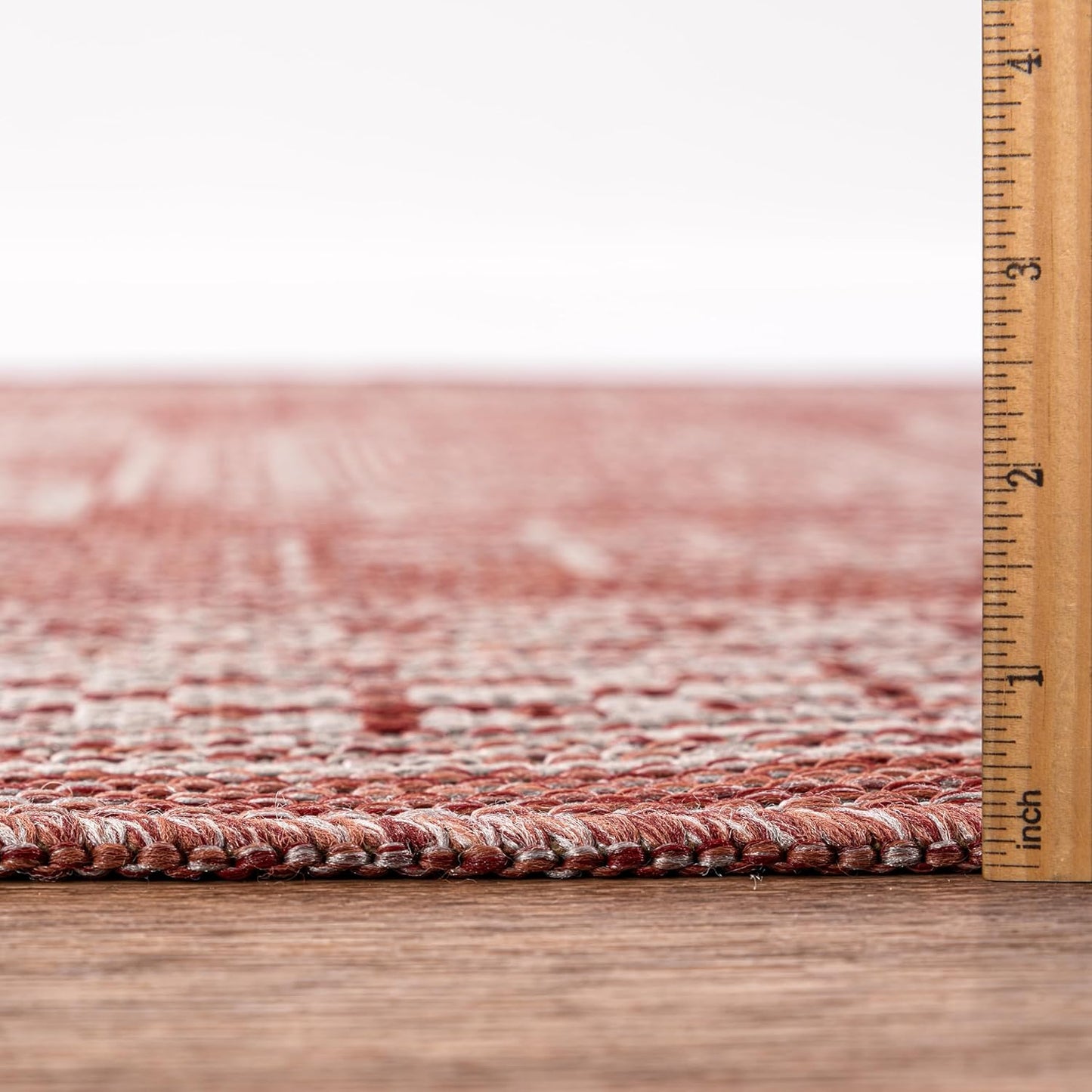 Keen Home Design Terrace Outdoor Area Rug - 10x14 Washable Indoor/Outdoor Rug for Patio, Kitchen, Balcony, Beach, Garden, Deck and Porch, Size: 10'x14'