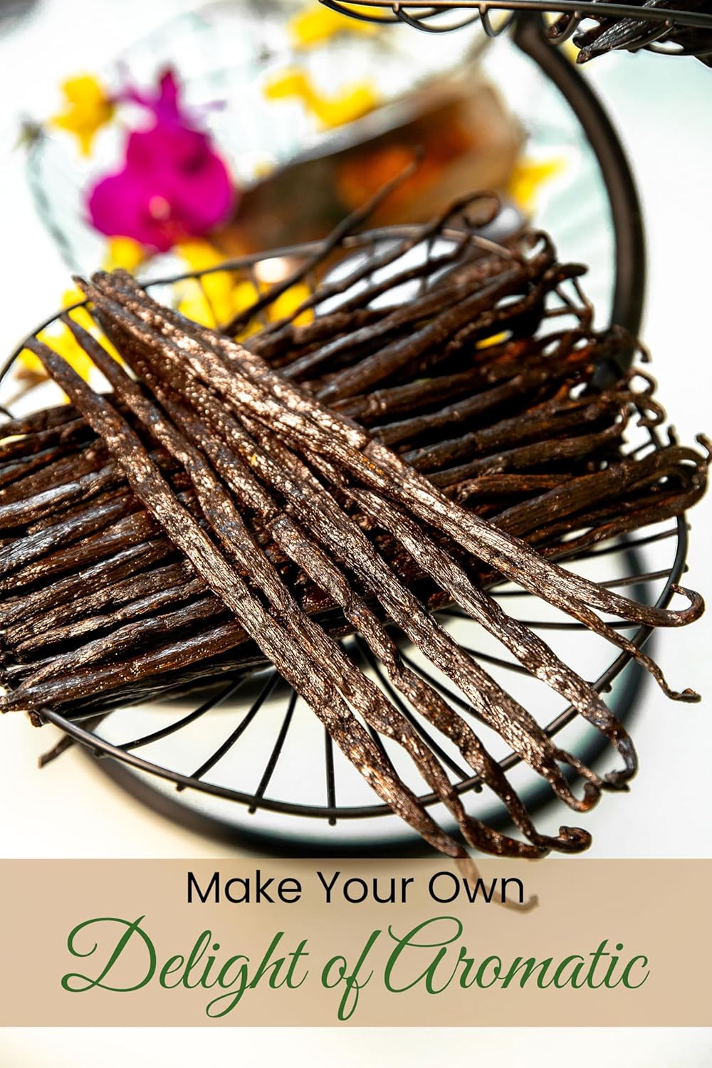 15 Count Organic Madagascar Vanilla Beans – Grade A Bourbon Pods | Gourmet Whole Vanilla Beans for Baking, Cooking, Extract Making | Rich Aroma, Premium Flavor, Non-GMO, Vegan