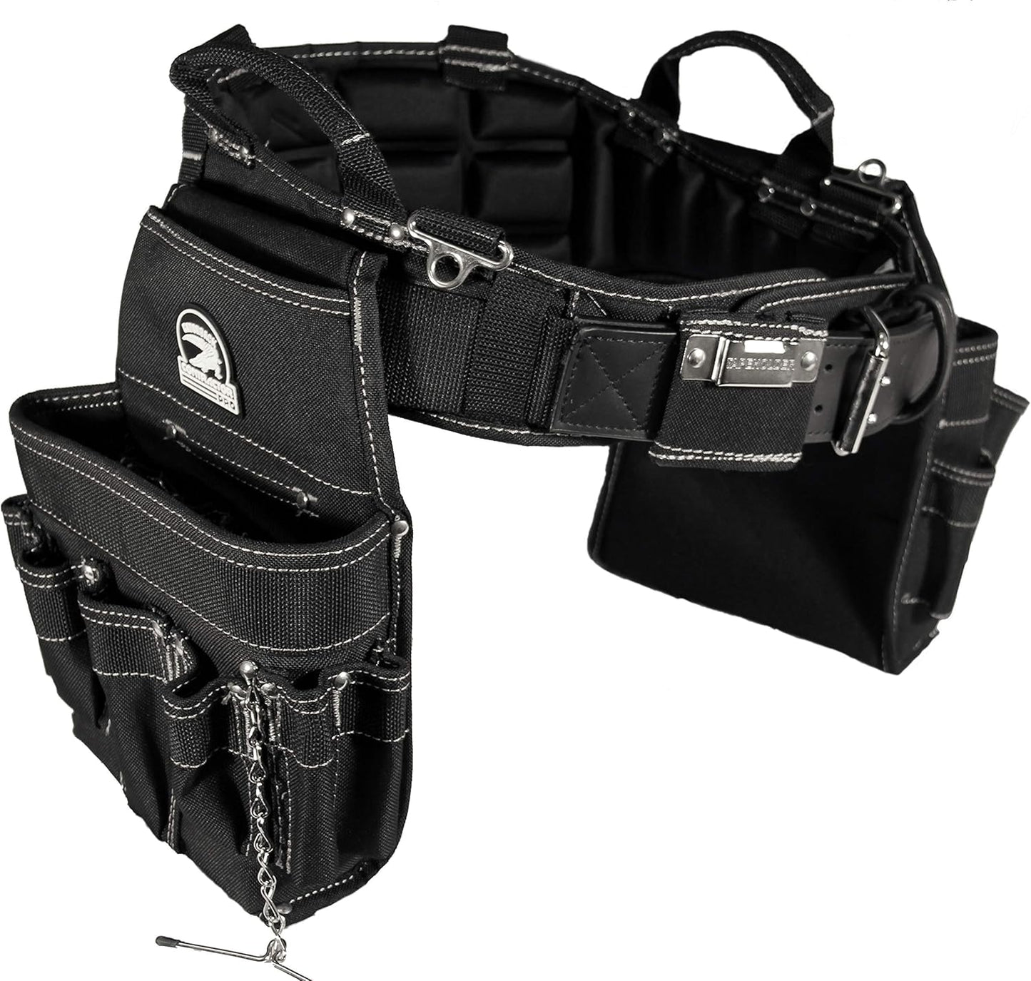 B240 Electrician's Combo with Pro-Comfort Back Support Belt. Heavy Duty Ventilated Work Belt (X-Large 41-44 inches)